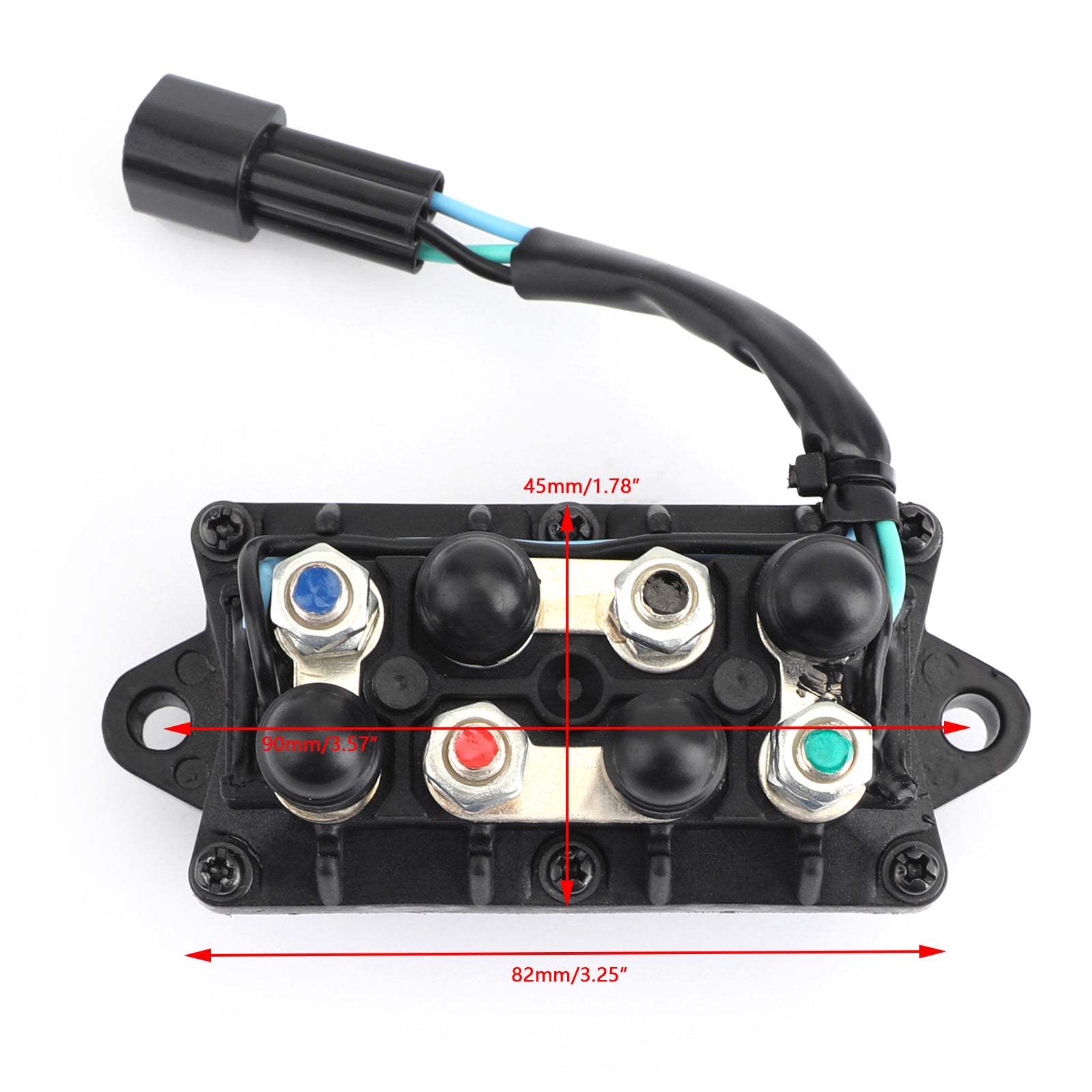 Ensemble de relais à 3 broches pour moteur hors-bord Yamaha, moteur 4 temps F25 40 50 60 75 90 HP