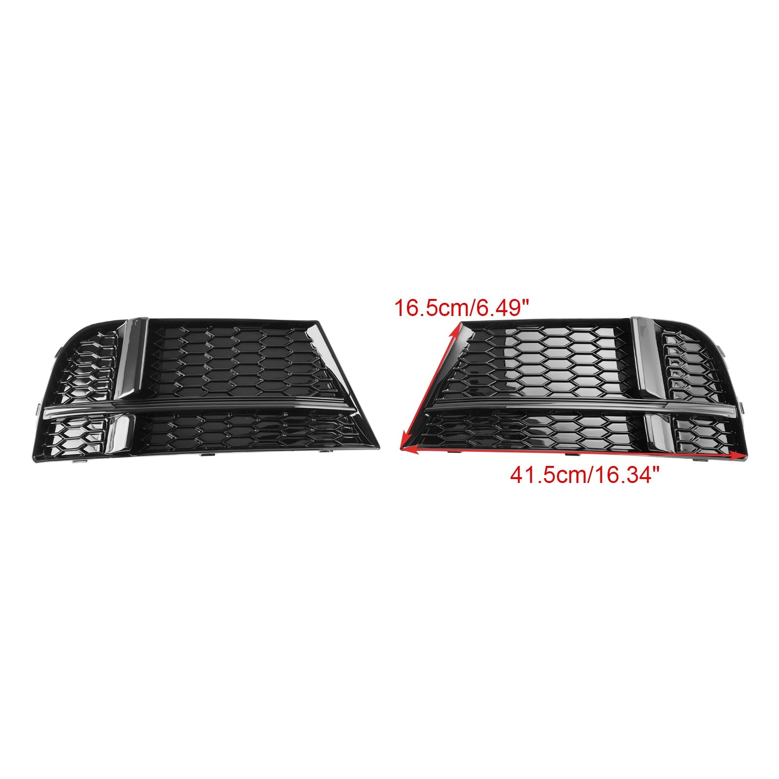 2016.05-2020 AUDI A3 8V S-LINE SEDAN / SPORTBACK / CONVERTIBLE S3 Front Fog Light Cover Bezel Grill Grille