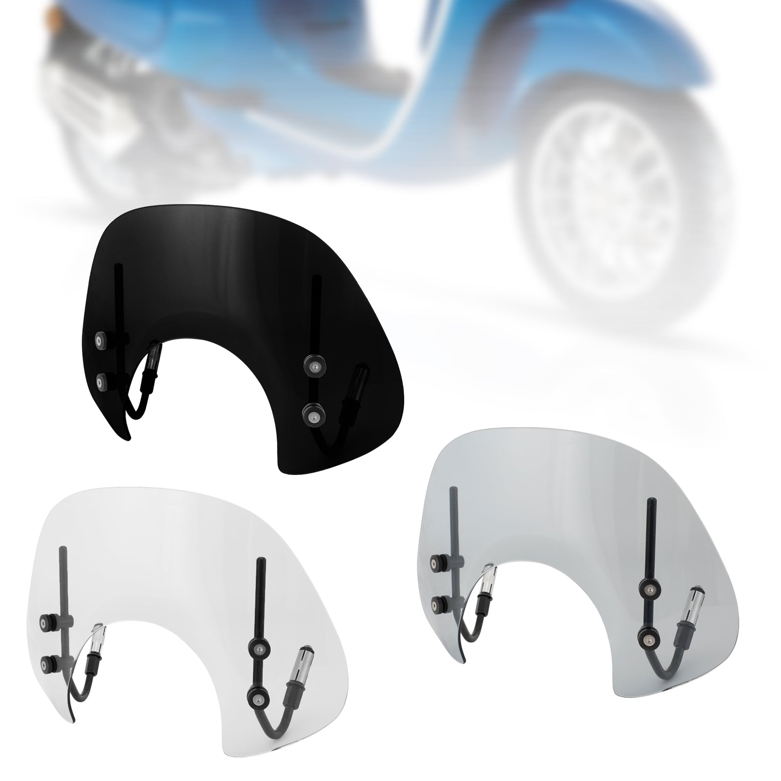 VESPA Primavera 150 2014-2021Short vindrutan vindruta