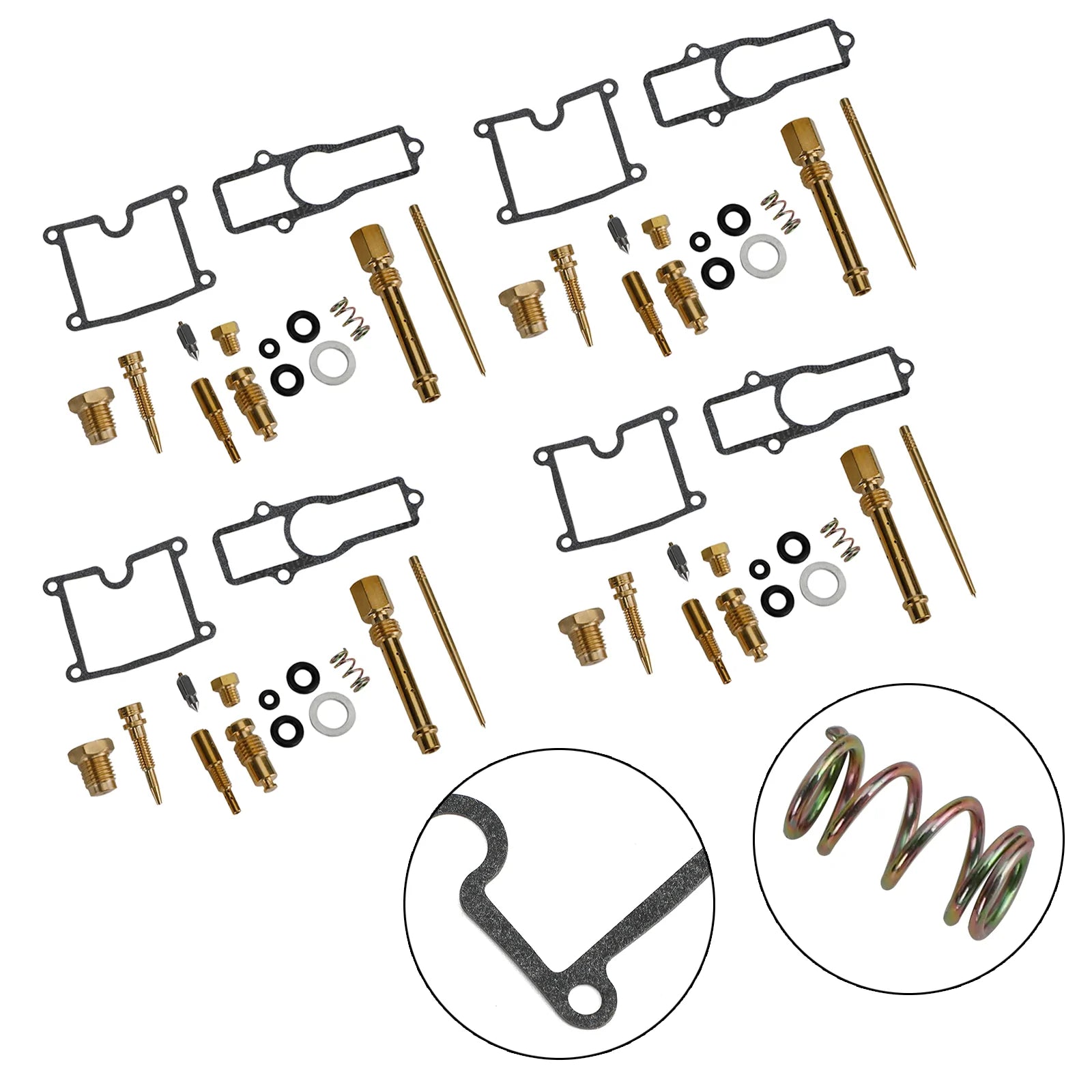 Kit de reconstruction de carburateur Kawasaki Z400 KZ400FX KZ550 GPZ550 1980-1983, 4 pièces