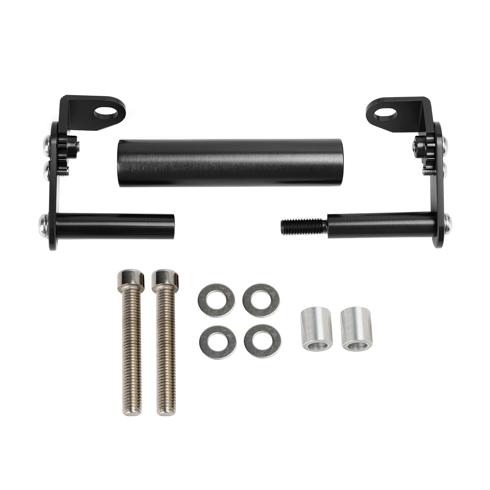 Suporte de navegação por telefone, suporte de extensão GPS 22mm para motocicleta de motocicleta vermelha