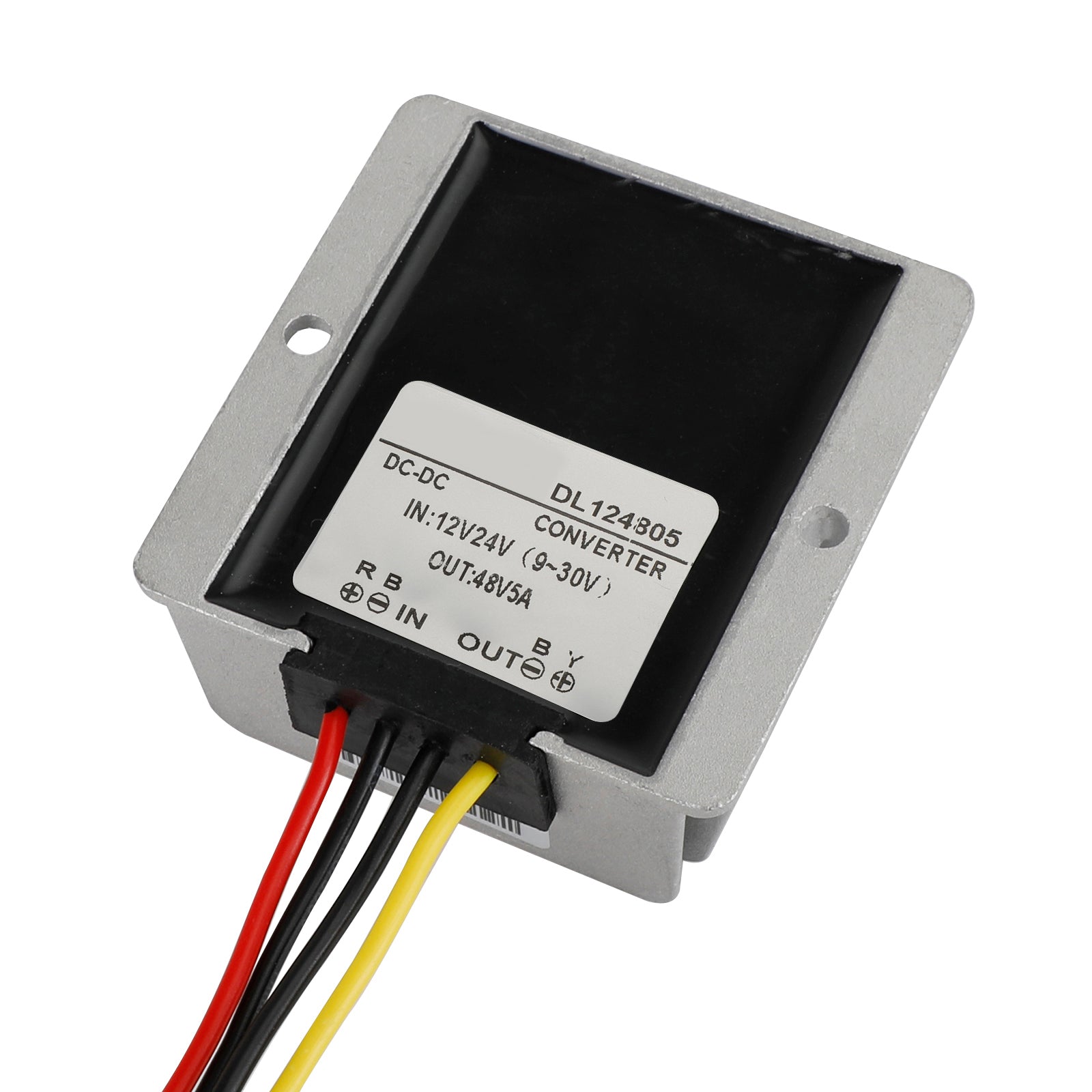 DC-DC 12/24V-48V 5A 240W Step Up Car Fuente de alimentación Convertidor Regulador Impermeable