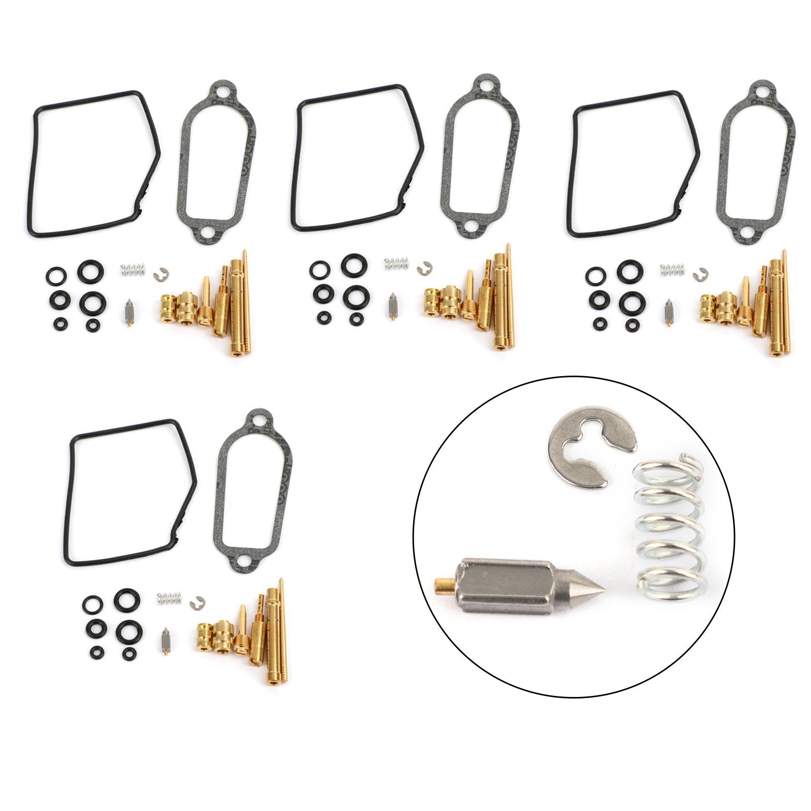Motorcycle Carburor Repair Rebuild Kit pour Honda CB400F Super Sport 1975-1977 générique