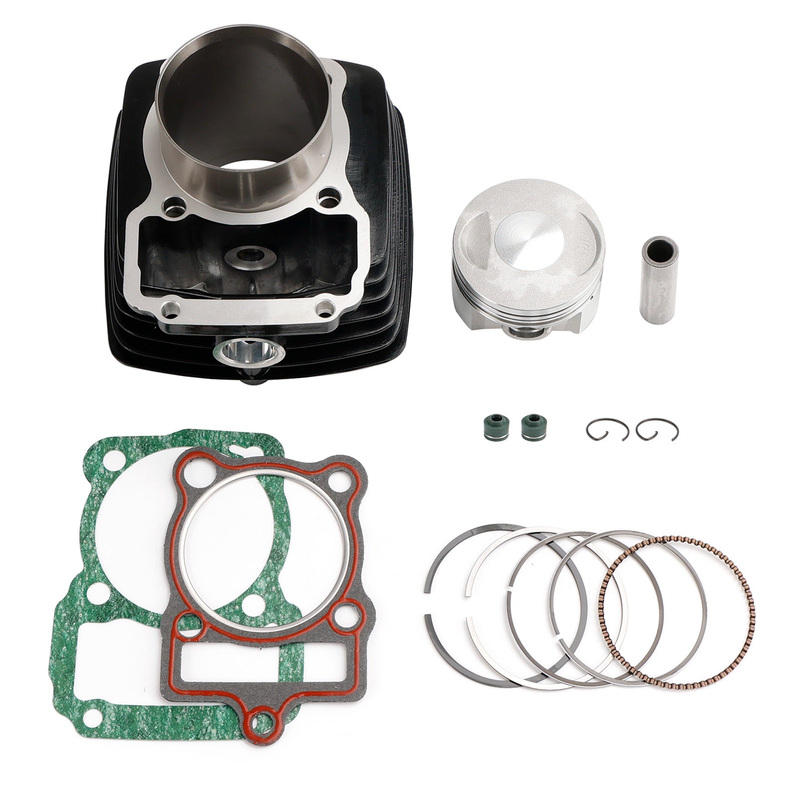 Pistão de cilindro de 67 mm Kit de junta 16 mm para italika ex200 rt200 / gp / negra