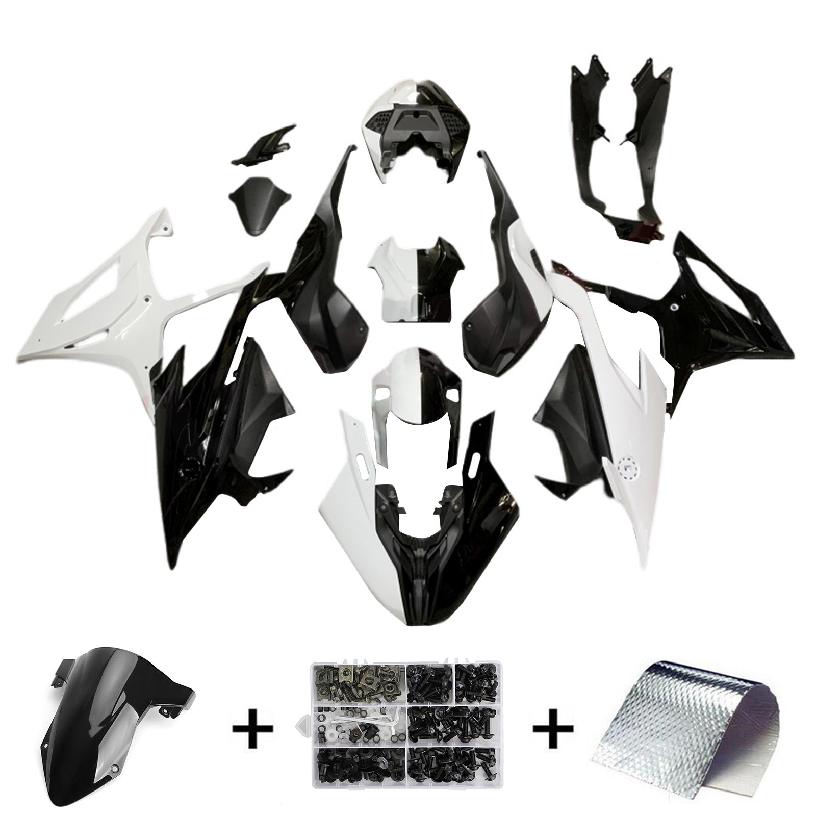 2019-2022 BMW M1000RR S1000RR KIT FAIRING BOSTWORD PLAST ABS