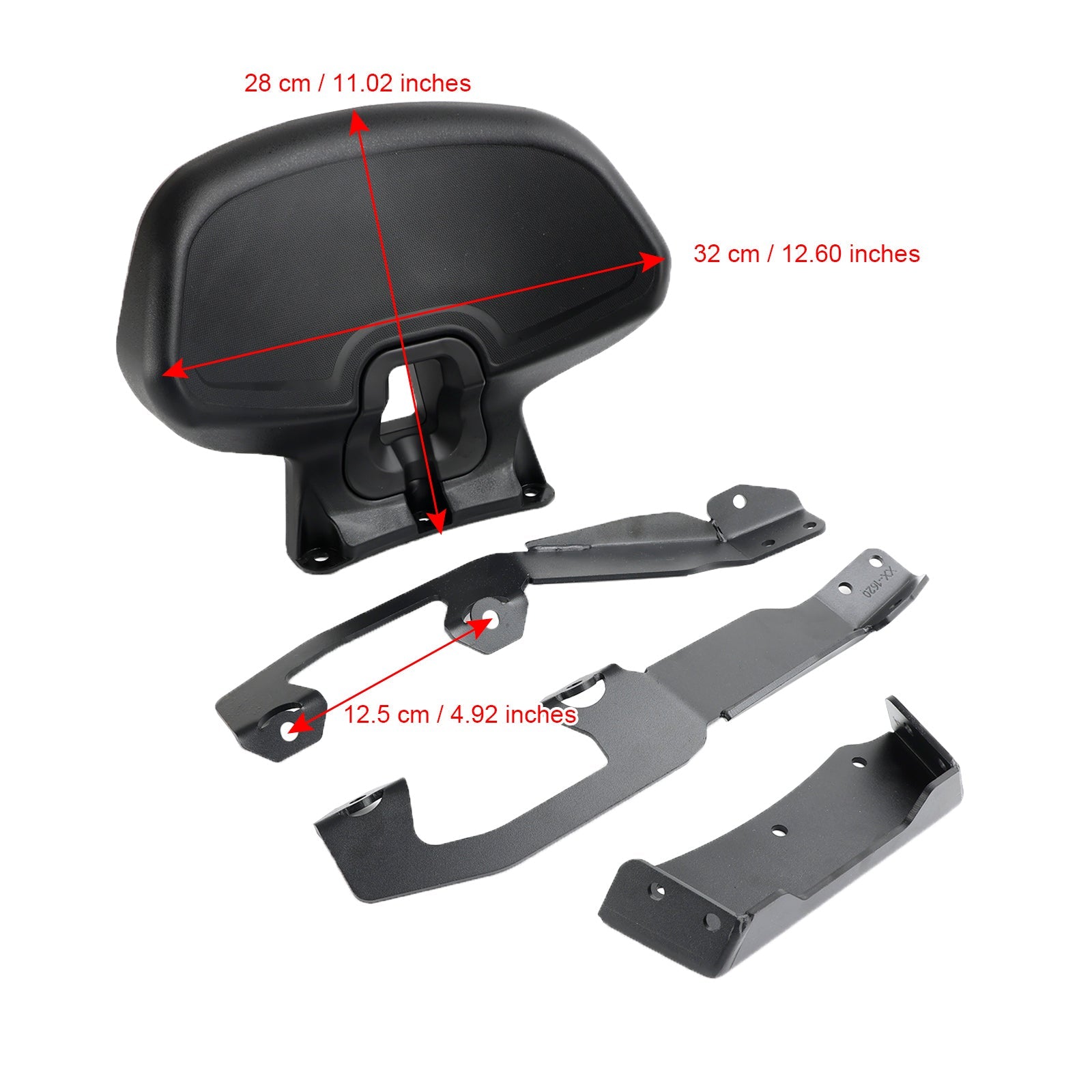 2021-2022 Honda Forza 350 Sissy Bar Backrest