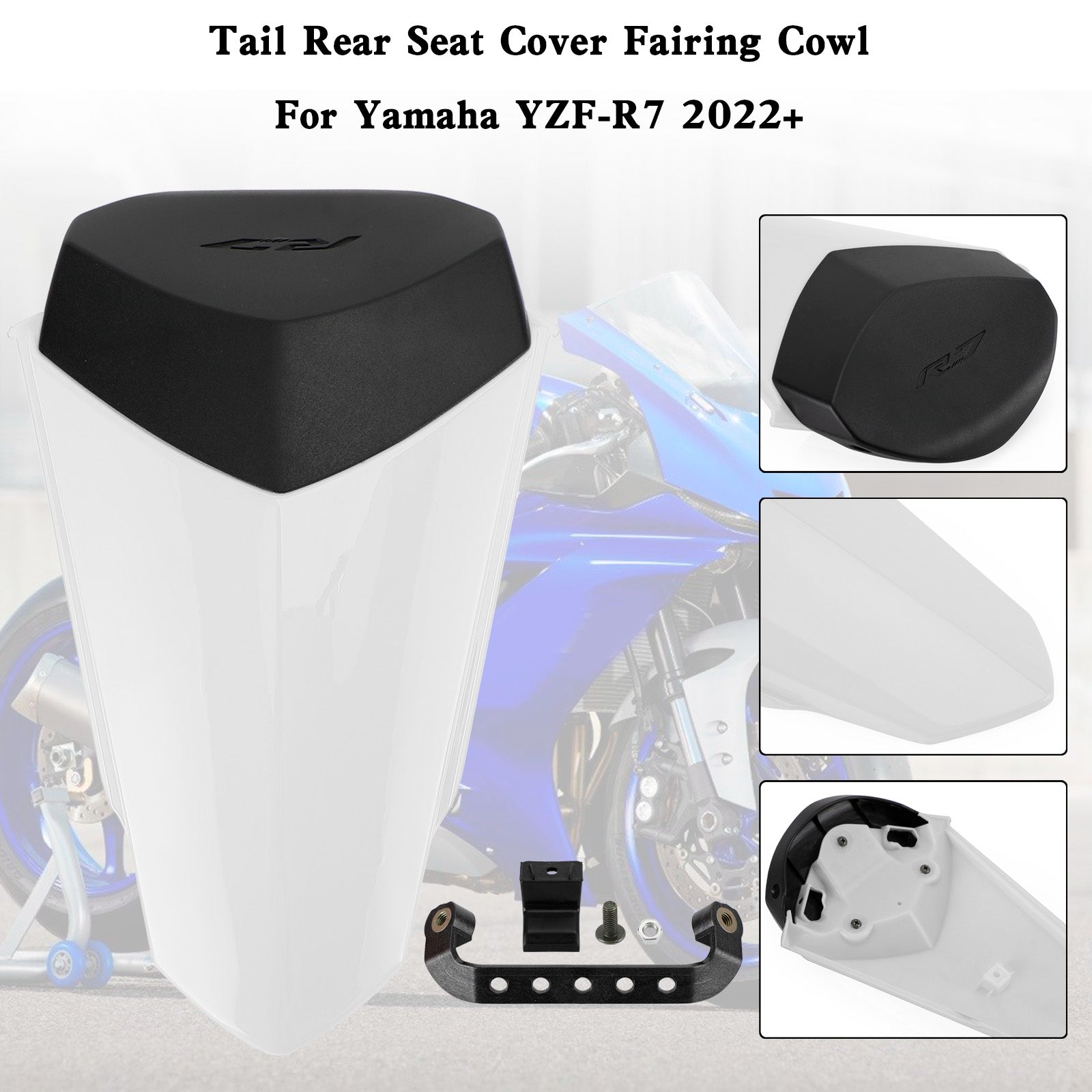 2022-2023 YAMAHA YZF-R7 YZF R7 zadné sedadlo Cover Cover COWL COWL