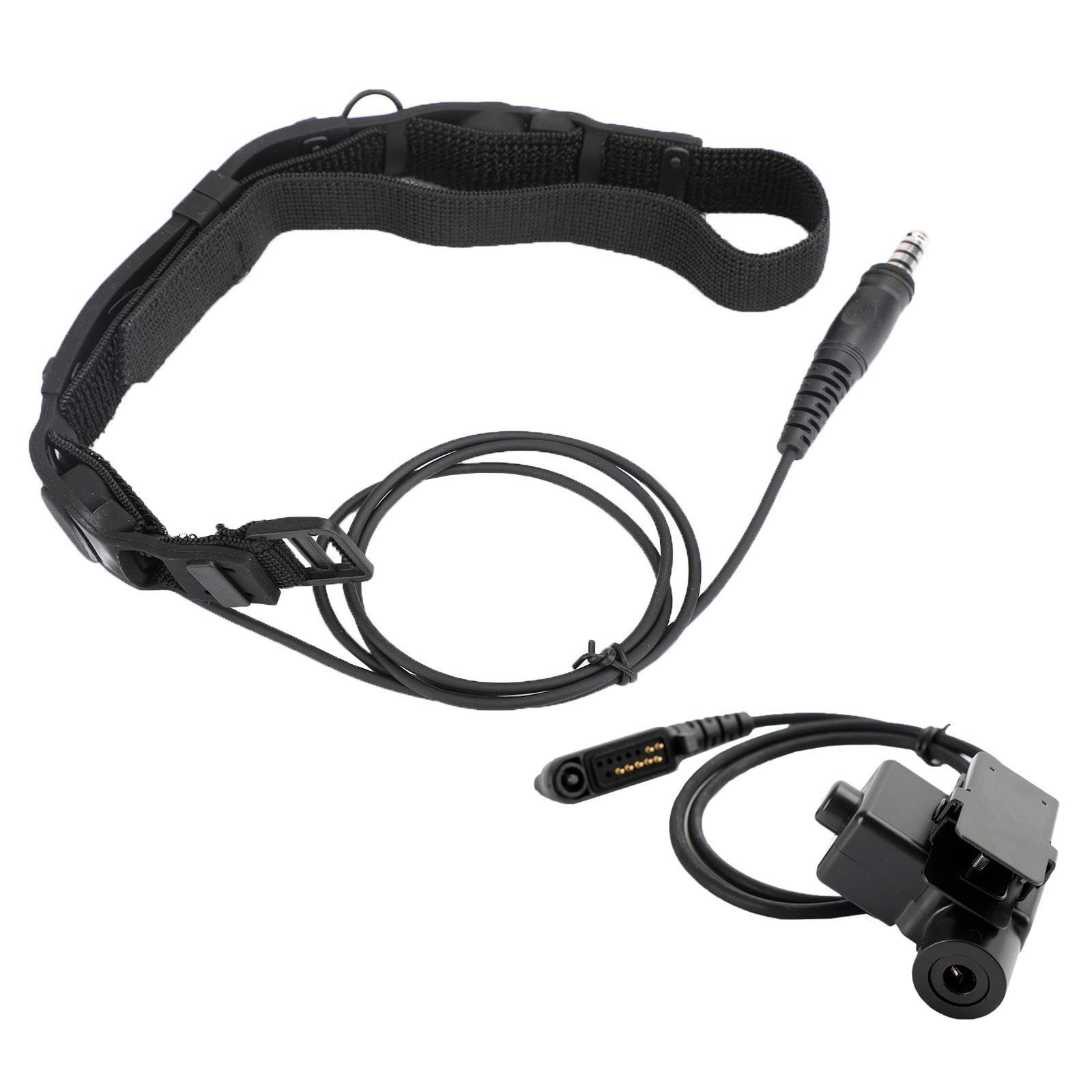 Pour Hyt PD680 PD685 X1E X1P 6pin U94 PTT Gorge Tube 7,1 mm Plug Tactical Headset