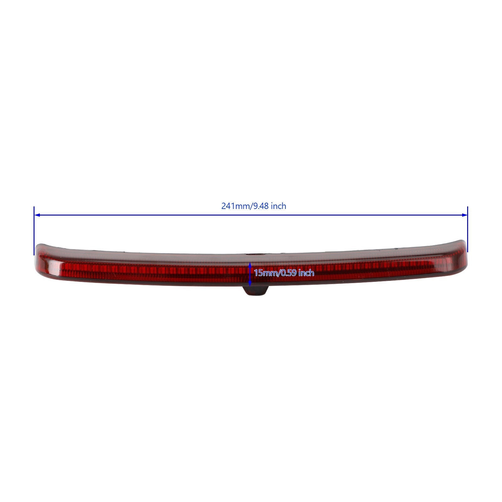 Touring Trike Glide 2009-2022 Bakre fender Blades LED-ljusljus