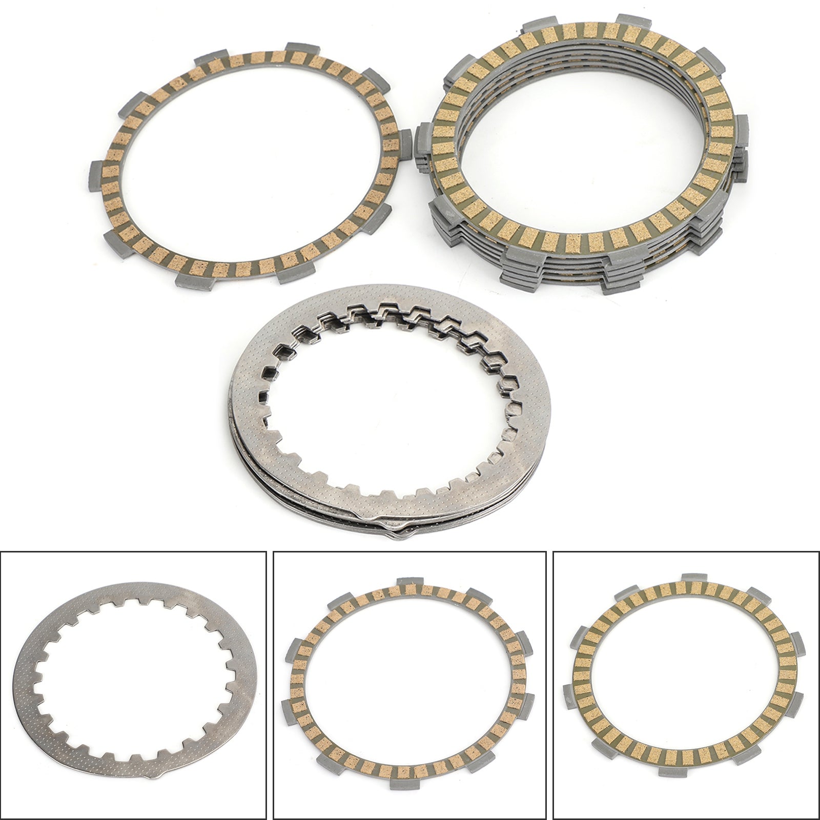 Sada spojky z ocele & Trecie dosky pre Yamaha DT SDR TDR TZR 125 200 1988-2007 Generic