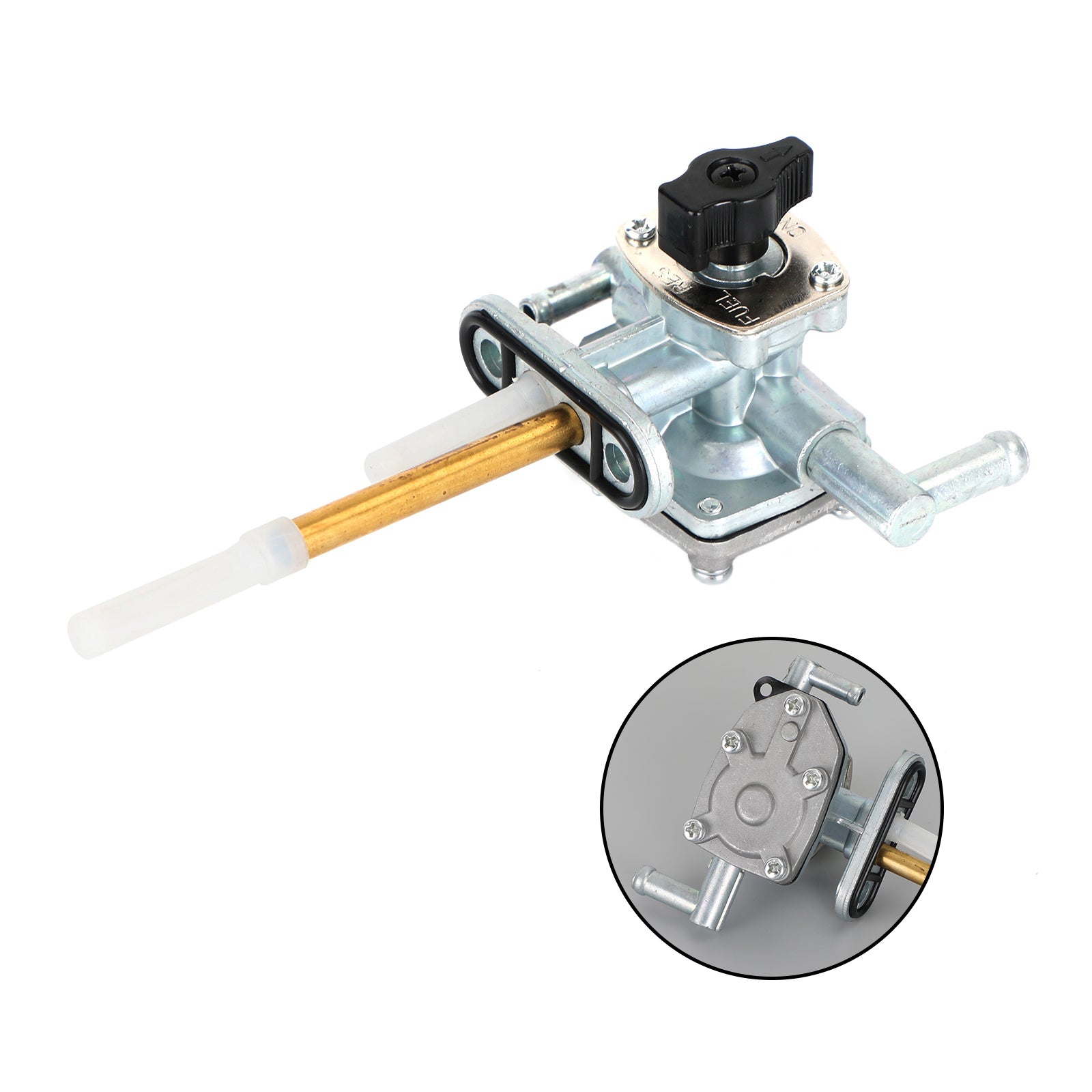 Gastank Brandstofkraan Benzinekraan voor Suzuki LTF400 LT-F400 Eiger 2003-2007 Generiek