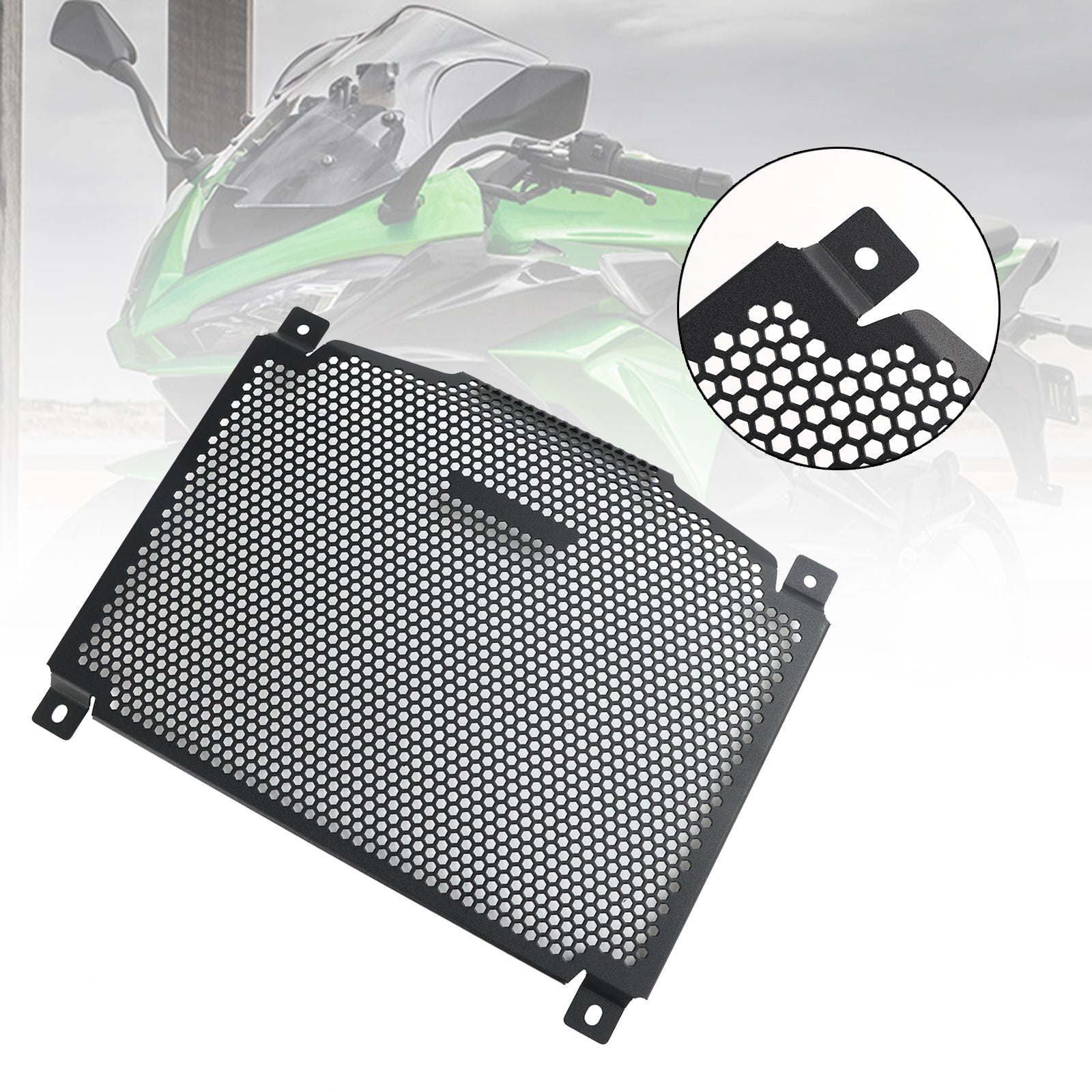 Kawasaki Ninja 1000SX 2020-2021 Radiatorskyddsskydd Radiatorskyddet