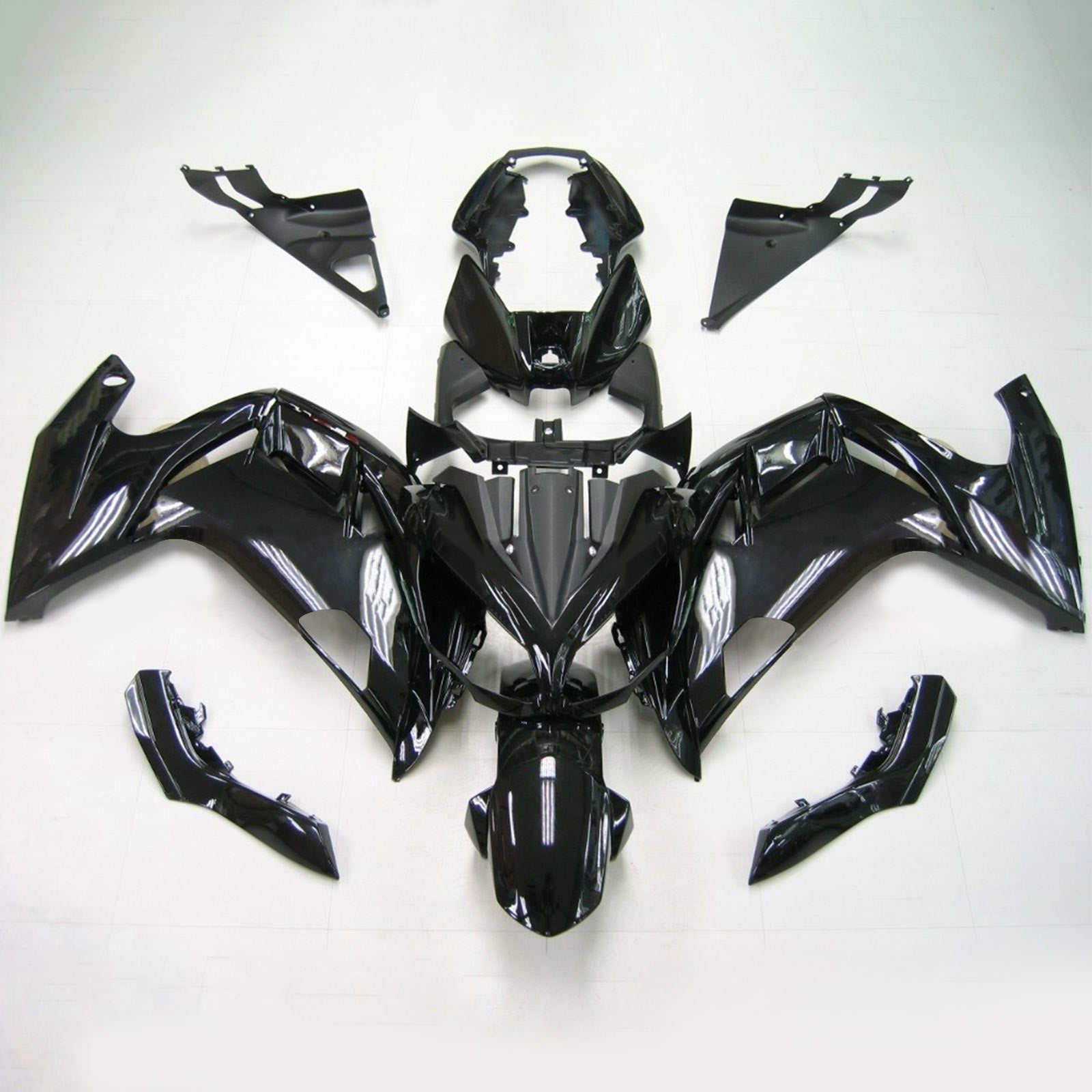 2012-2016 KAWASAKI ER6F NINJA650 AMOTOPART INJECTION FAIRING KIT BORDOWWORD PLAST ABS # 104