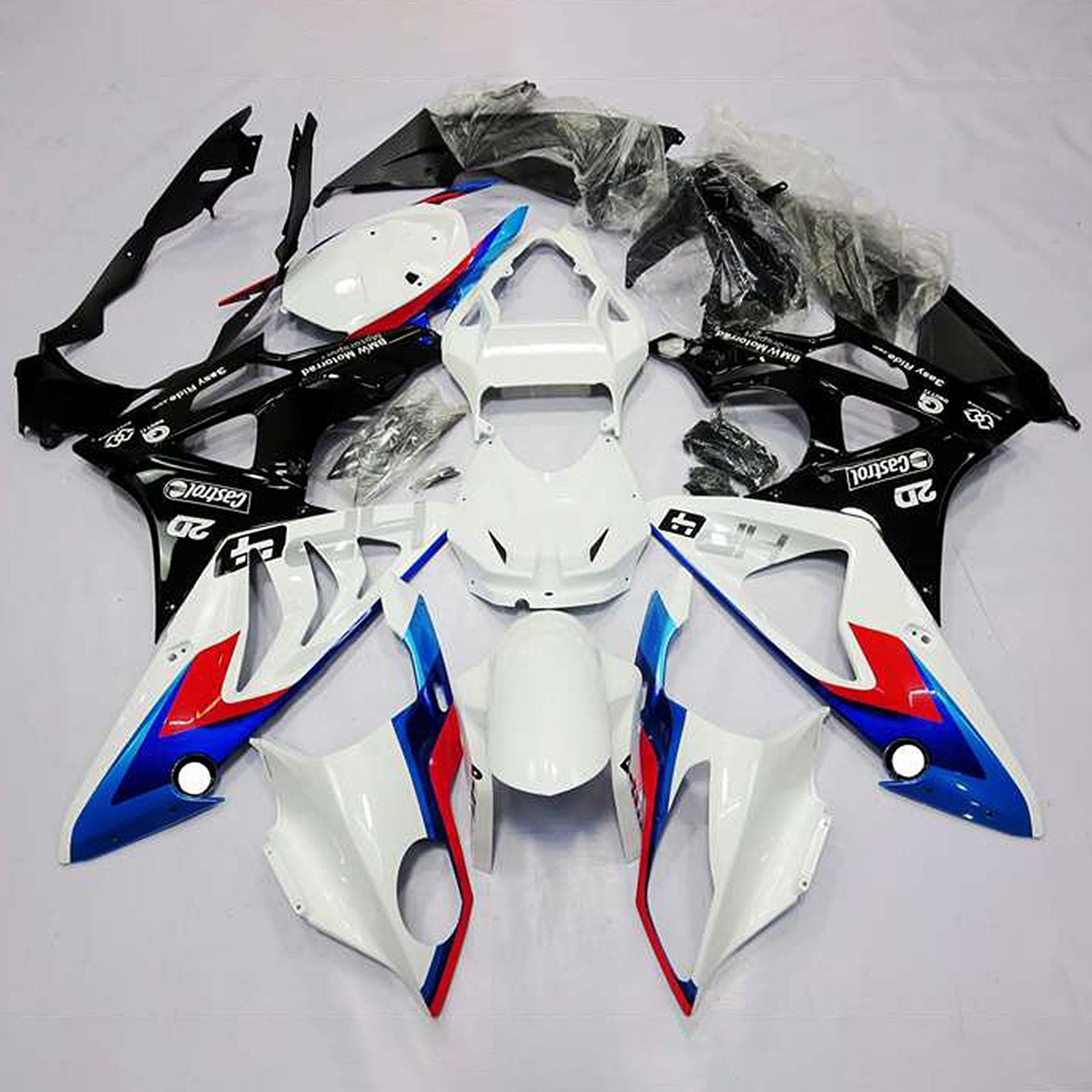 2009-2014 BMW S1000RR Injeção Kit de carenagem