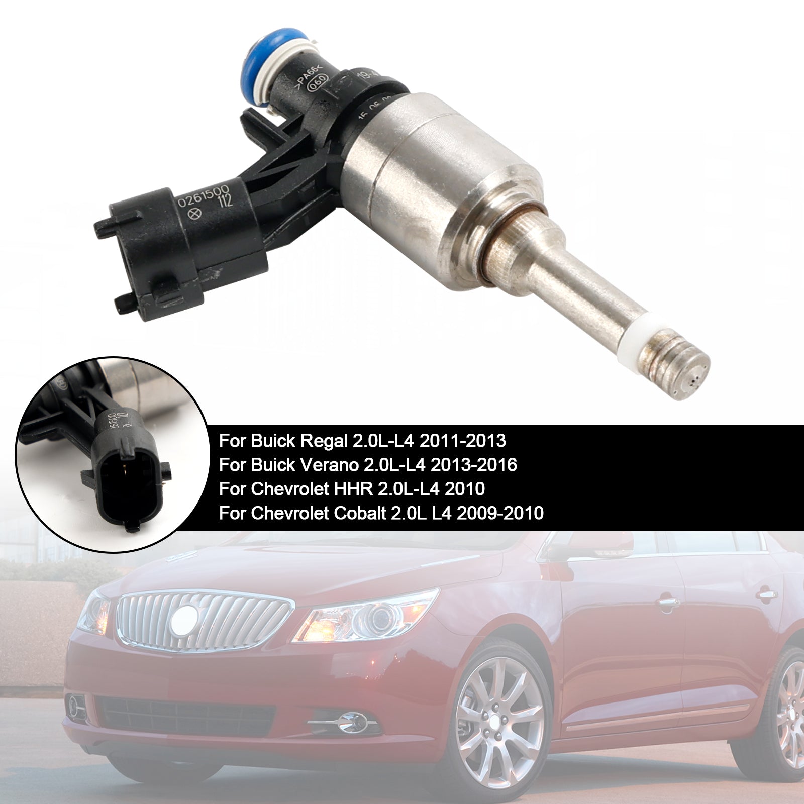 Injecteur de carburant 0261500112, 1 pièce, pour Vauxhall, Insignia ouvert, Chevy HHR 2.0