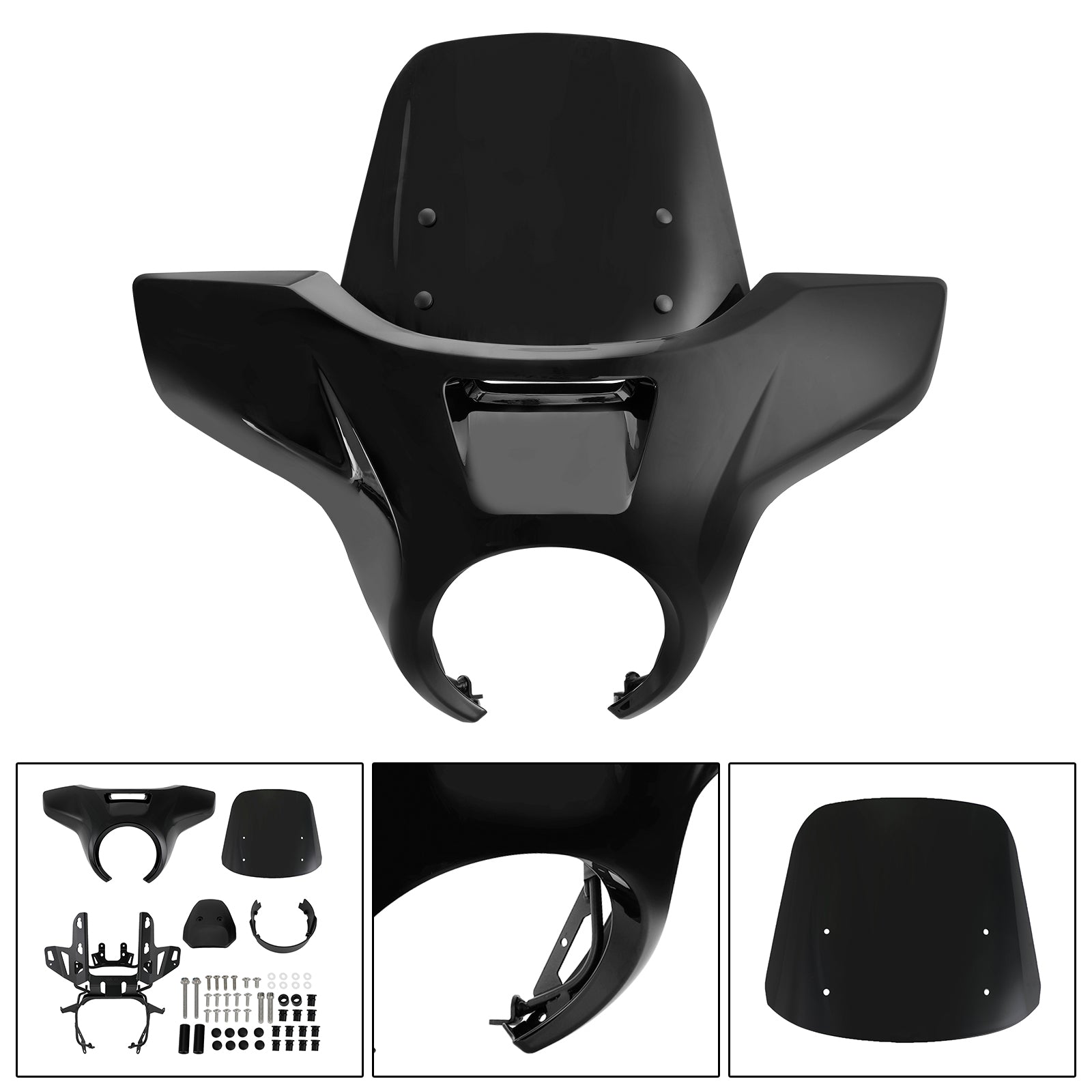 ABS Motocyklové čelné sklo čelného skla vhodné pre Honda CM1100 2021-2022 FedEx Express