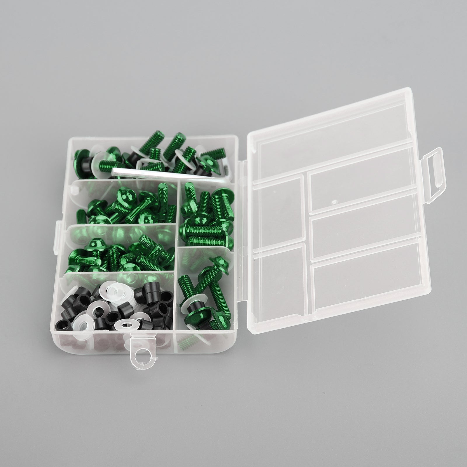 158x sponková skrutka skrutka skrutka skrutka Motorcycle Sportbike Windcreen Fairing Green Generic