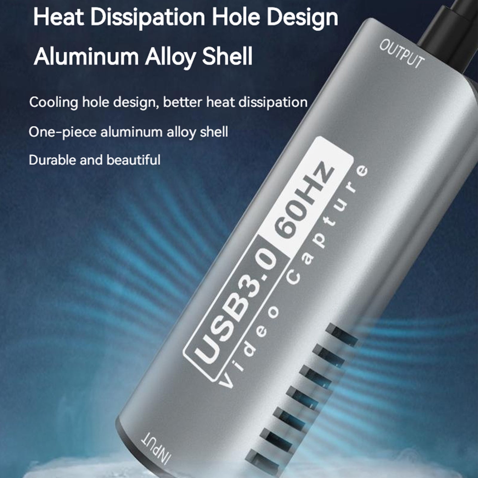 Tarjeta de captura de vídeo de alta definición 4K HDTV a transmisión en vivo de juegos USB3.0/Type-C