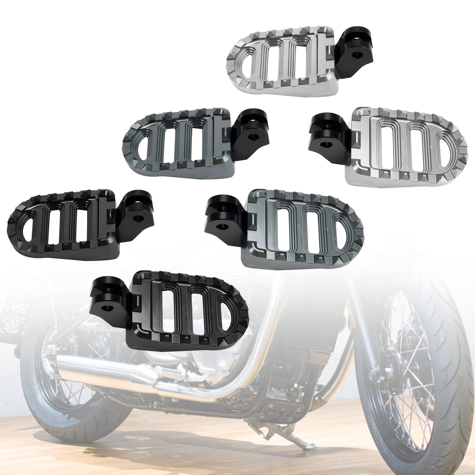Bonneville T100 T120 2016-2022 Front Footstests Foot Peg