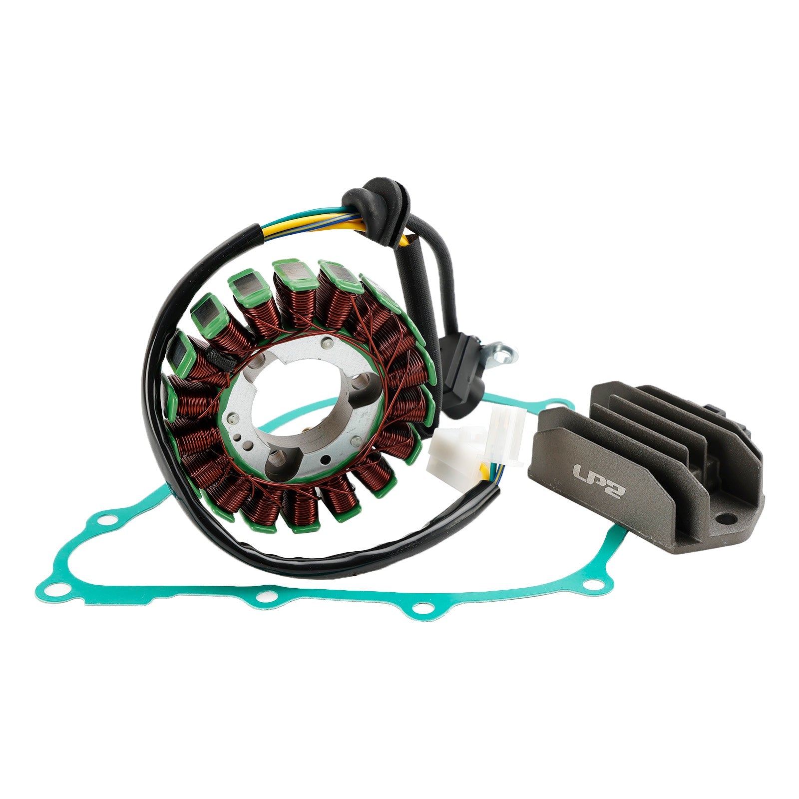 Generatorstatorregulator & Packning 31120-KPN-A71 För Honda Motorcykel 2015 CB125F - GLR125