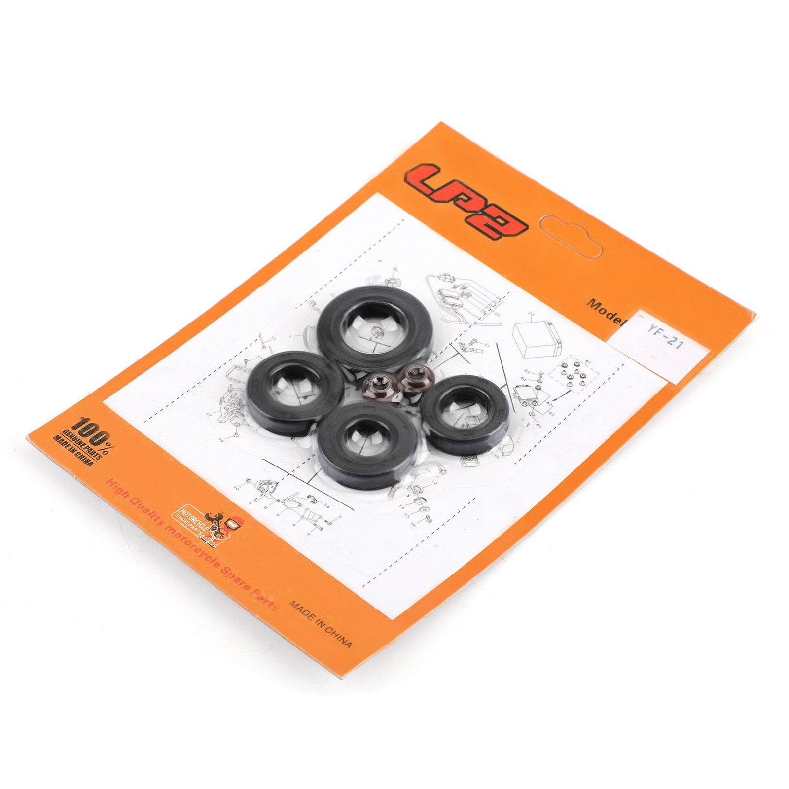 Juego de sellos de aceite de motor 91201-030-033 6 uds. Sellos para Honda XL125 1976-1978