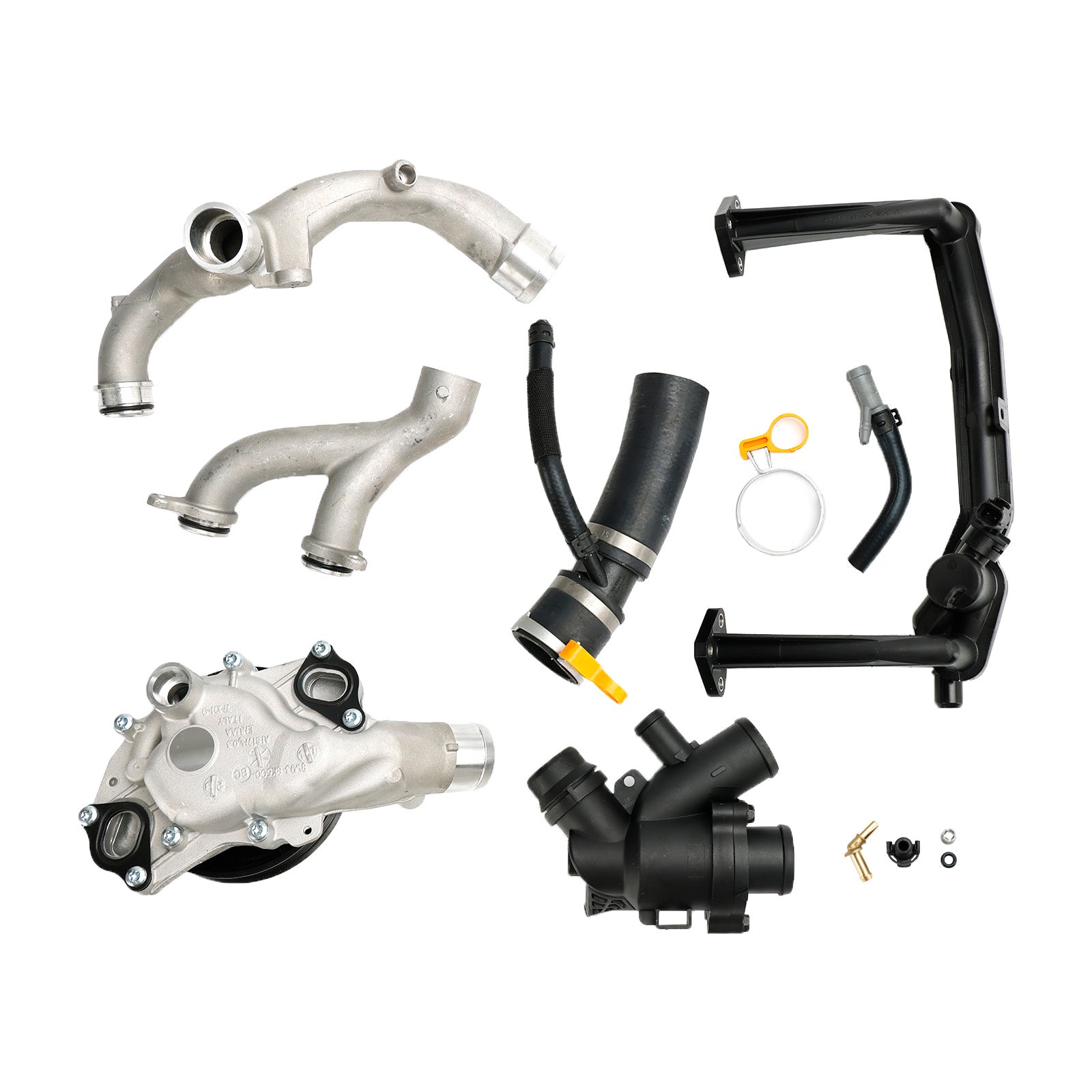 2010-2015 Jaguar XF 5.0L V8 Cooling System Replace Kit AJ814042 C2D20660 C2Z21781
