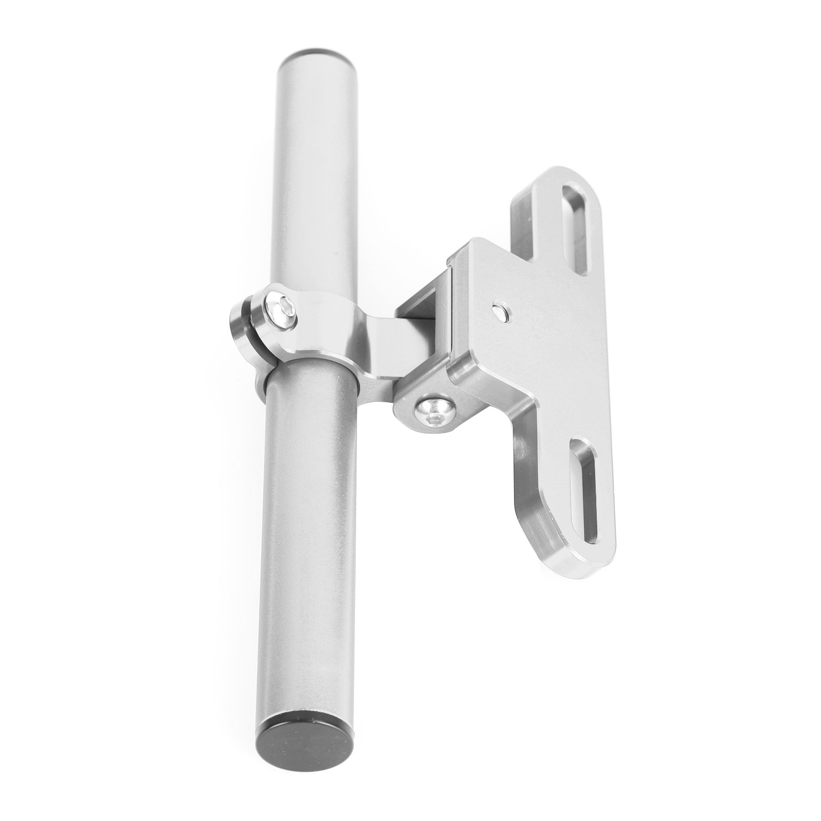 Soporte De Navegación Para Teléfono Soporte De Extensión Gps 22 Mm Para Motocicleta Moto Plata Genérico