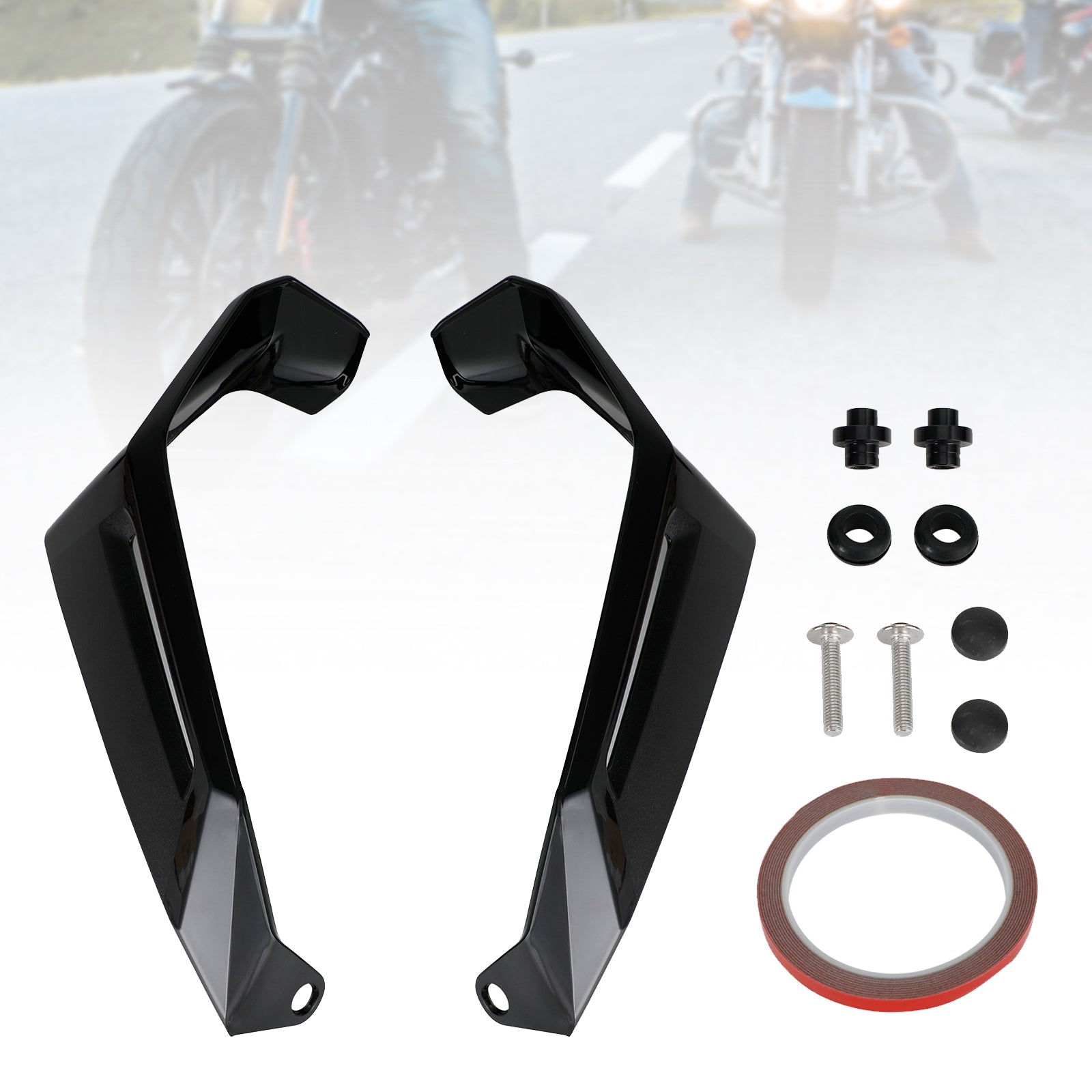 2021-2022 Honda Forza 750 zijvleugeldeflectorvleugels met onderkuip