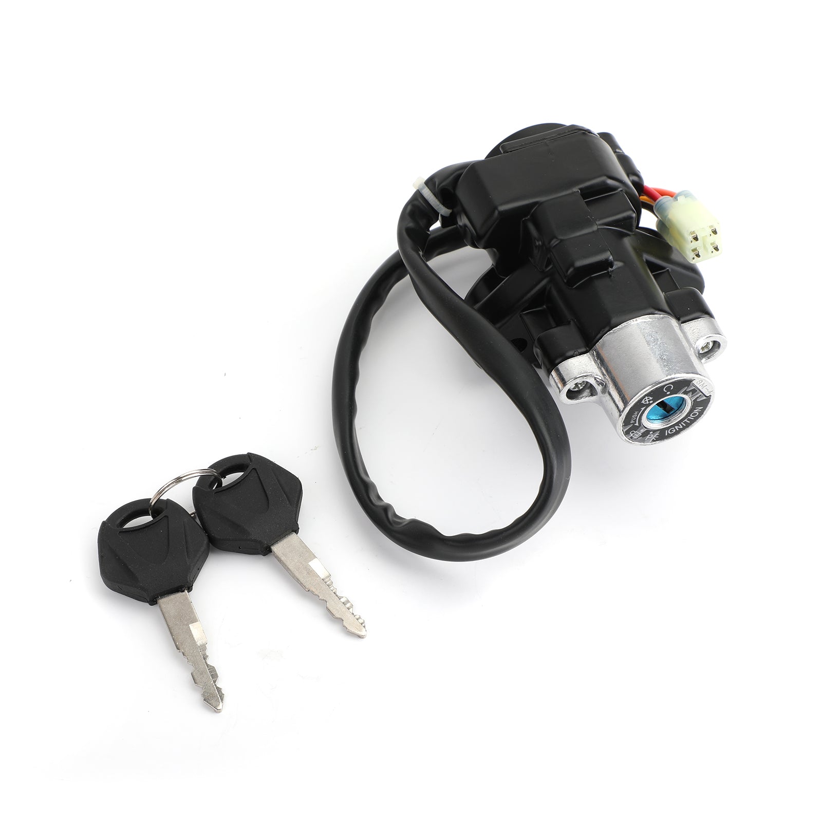 Contactslotvergrendeling & Sleutelset 37100-16G00 37100-16G01 voor Suzuki GSXR1000/Z SV650 A/SF/S SFV650 SF SV1000/S 2003-2015 Generiek