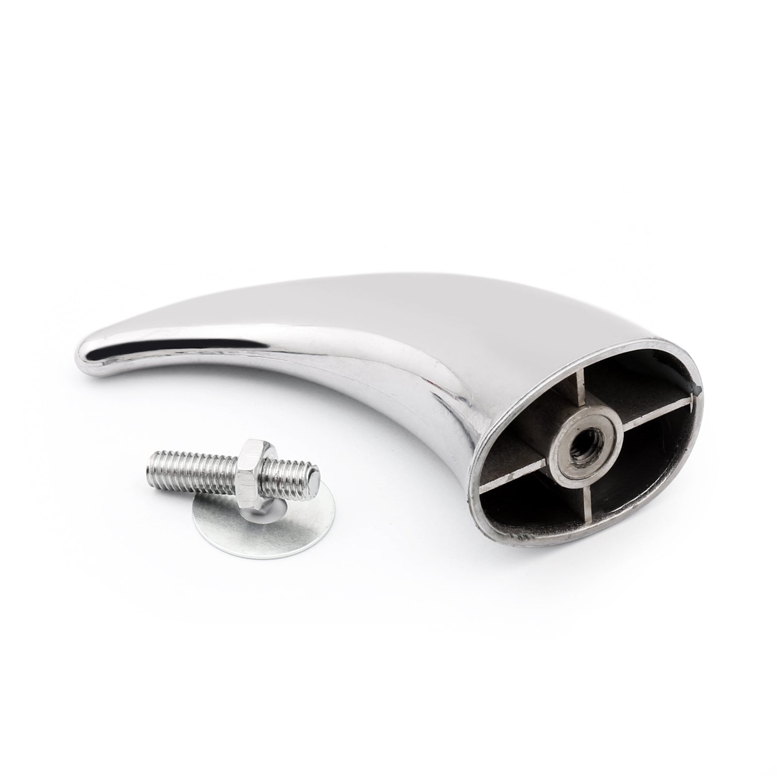 1X Motor ABS guardabarros delantero decoración cuerno punta para Dyna Glide Blk genérico