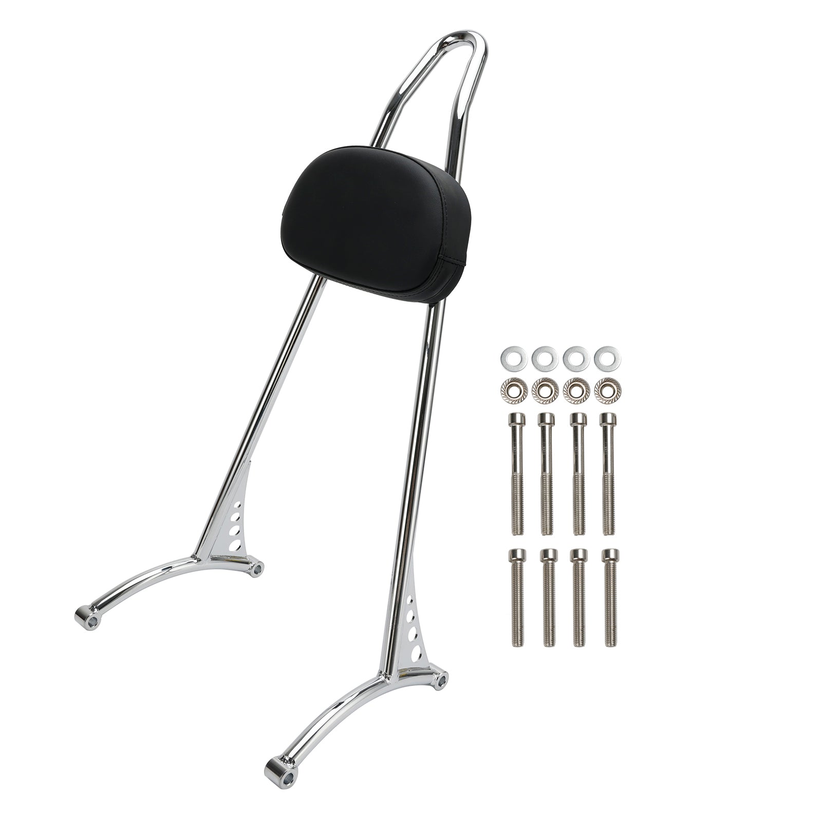 Dossier de barre Sissy passager pour Sportster Iron 883 1200 XL 48 72 2004-plus tard