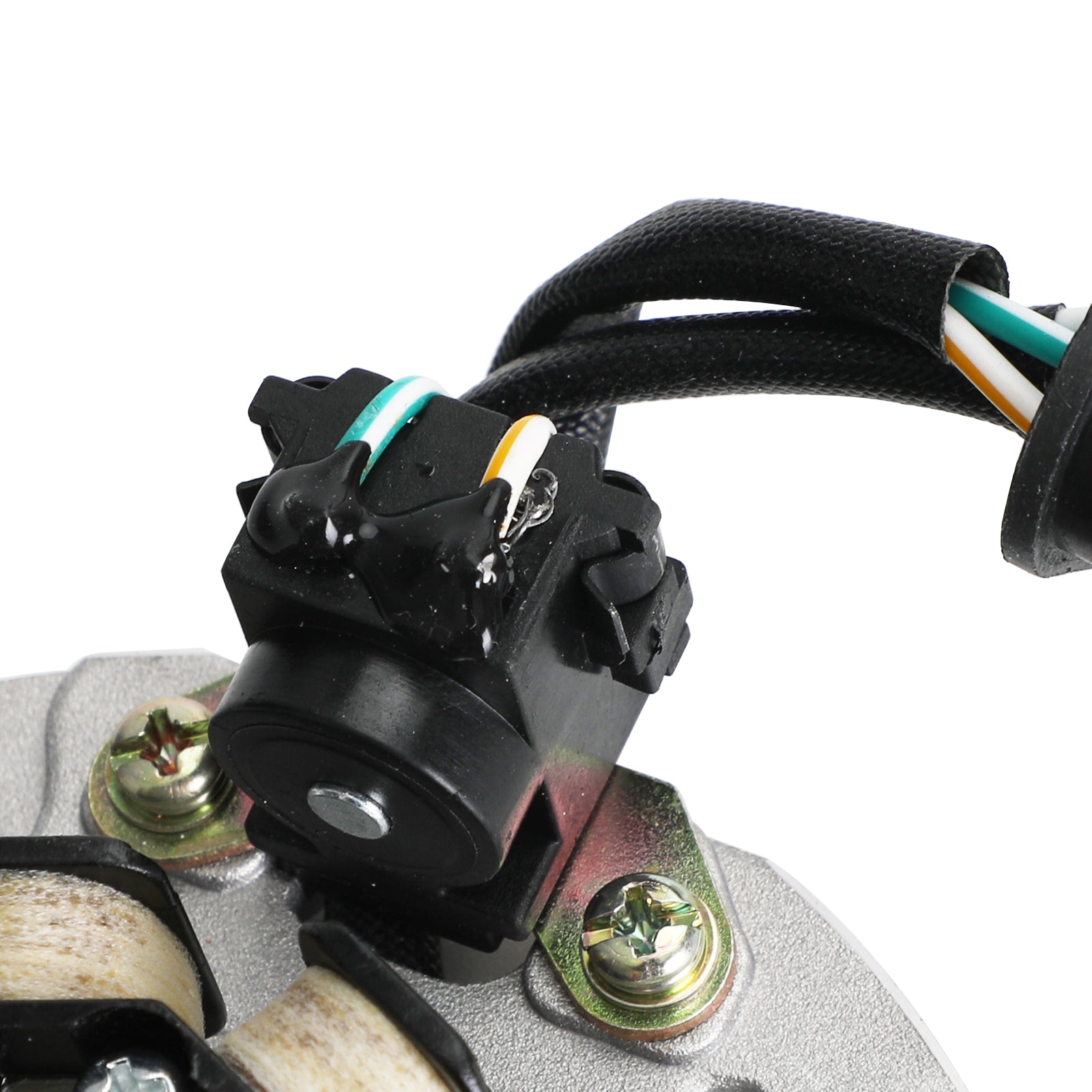 Conjunto da base do gerador do estator para Kawasaki KX125 KX 125 L 2001-2002 21003-1365 Genérico