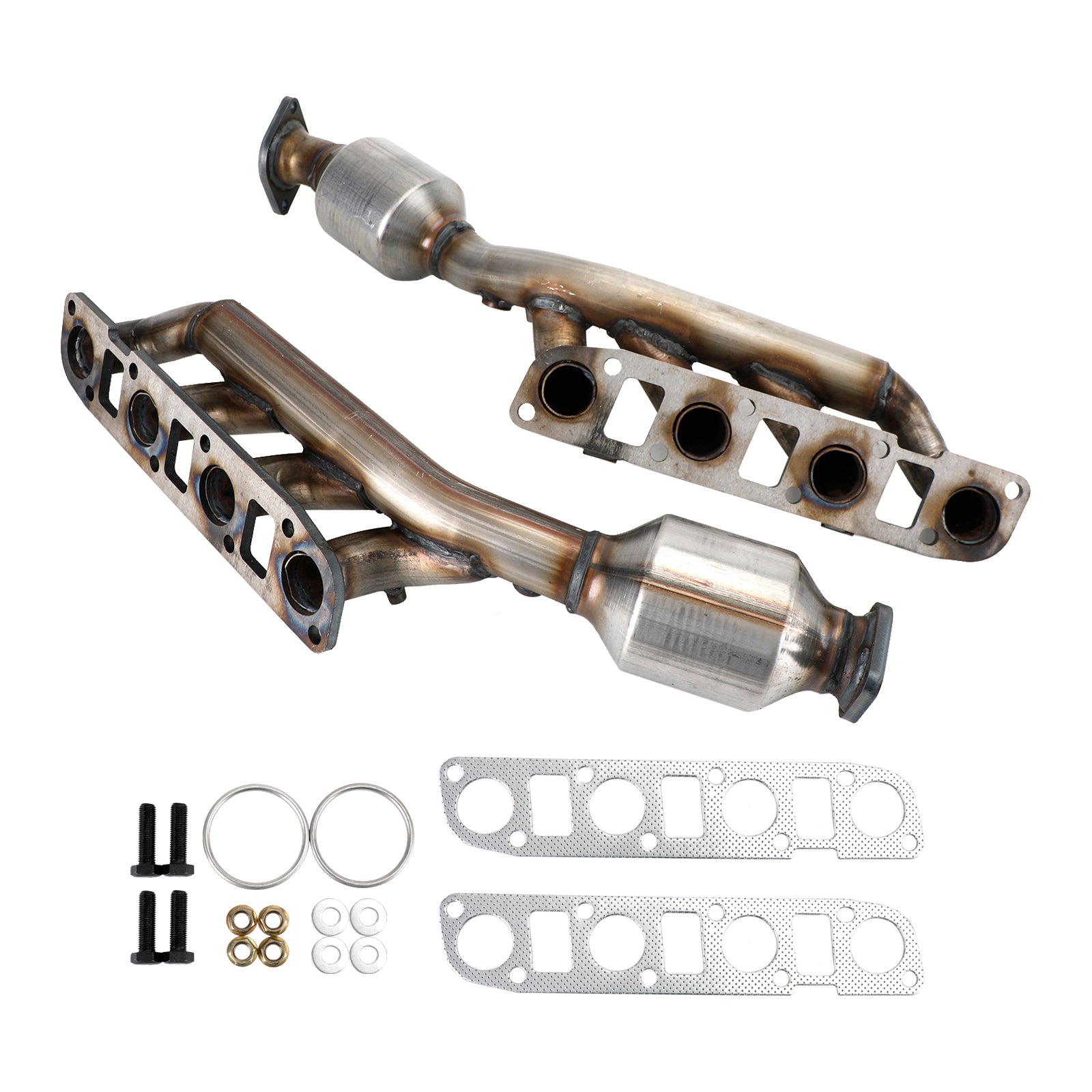 Collecteur gauche pour Nissan Titan 5.6L 2004-2015 & Convertisseurs catalytiques droits