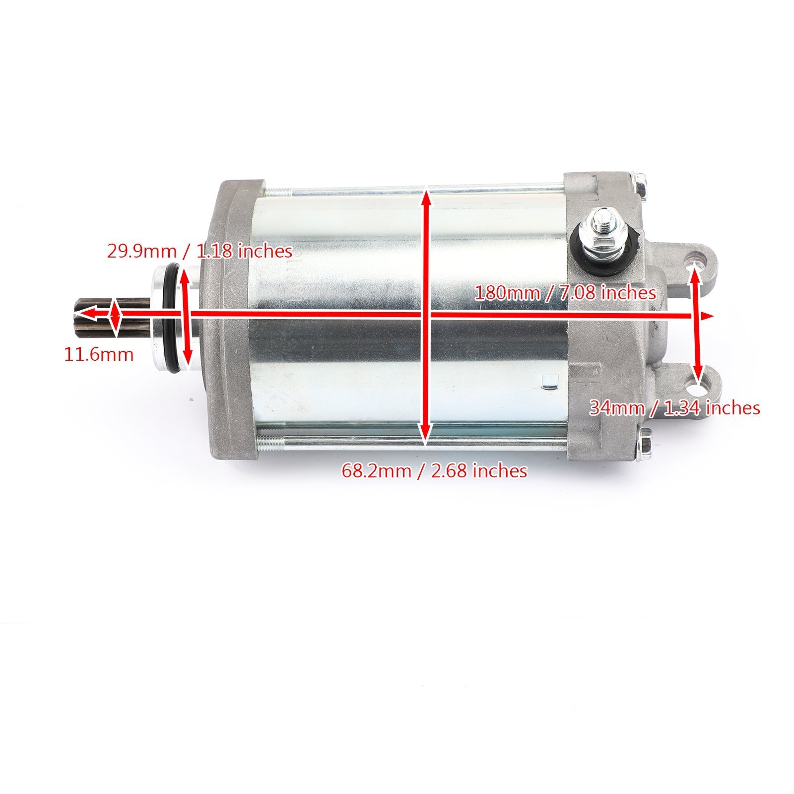 Starter för Suzuki GSX1300R Hayabusa 1300 1999-2002 31100-24F00 31100-24F01 Generisk