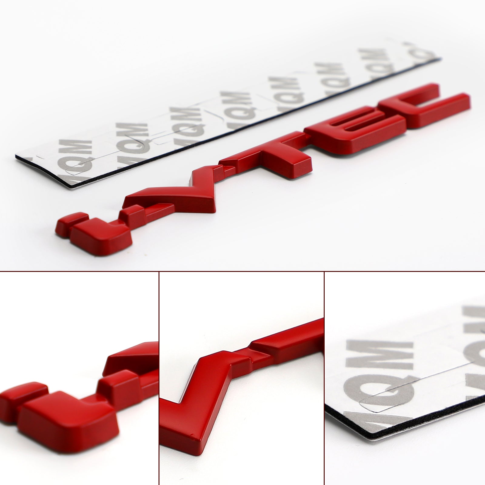 3D Metal I-Vtec Car Trunk Back Turbo Fender Emblem Badge Decals Stickers Silver Generic