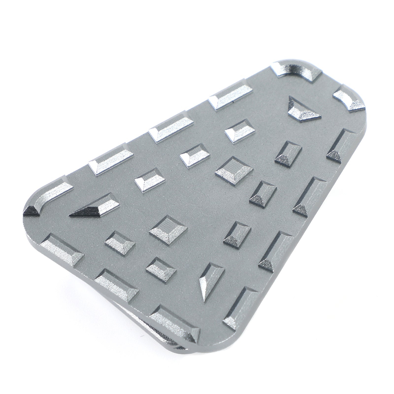 Luz de extensão do pedal da alavanca do freio traseiro para Triumph Tiger 1200 12-21 Silver Generic