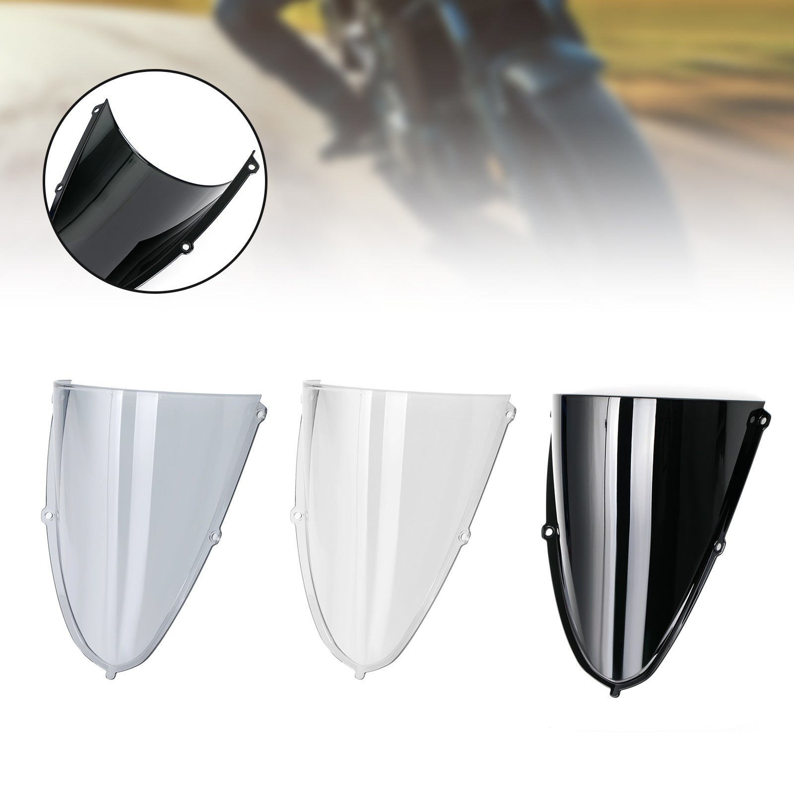 Aprilia RS660 2020-2022 ABS Motorsykkel frontrute frontrute