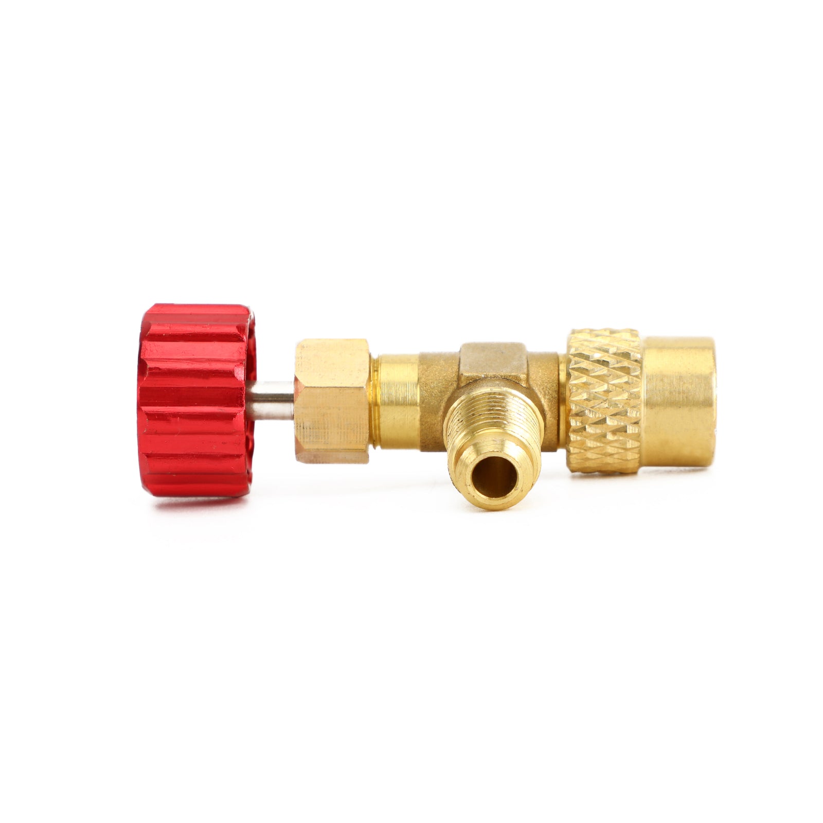 R410A kylpåfyllningsventiladapter 1/4" SAE-hane till 5/16" SAE Famale