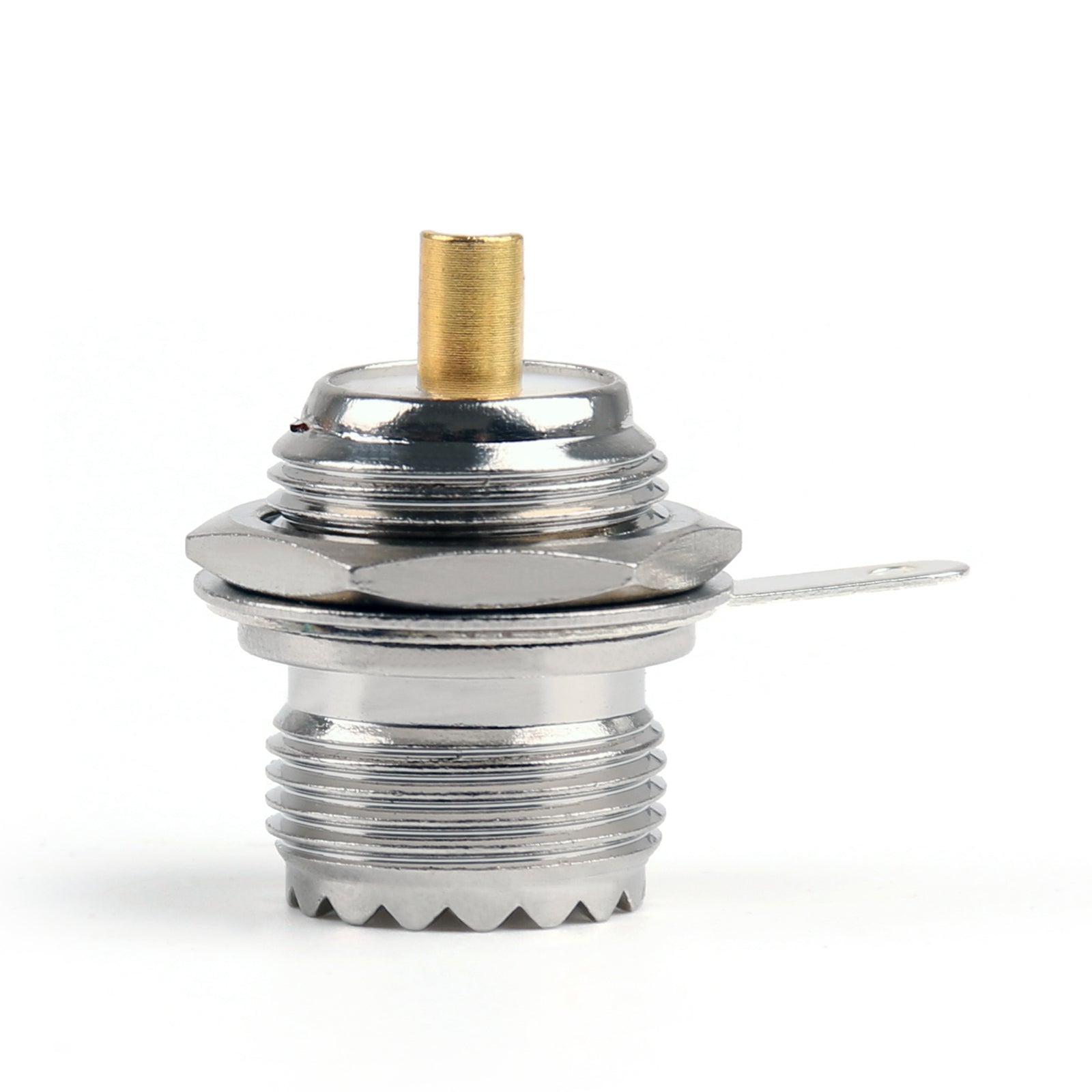 10st -anslutning UHF Kvinna SO239 Jack Bulkhead Lödpanelmontering