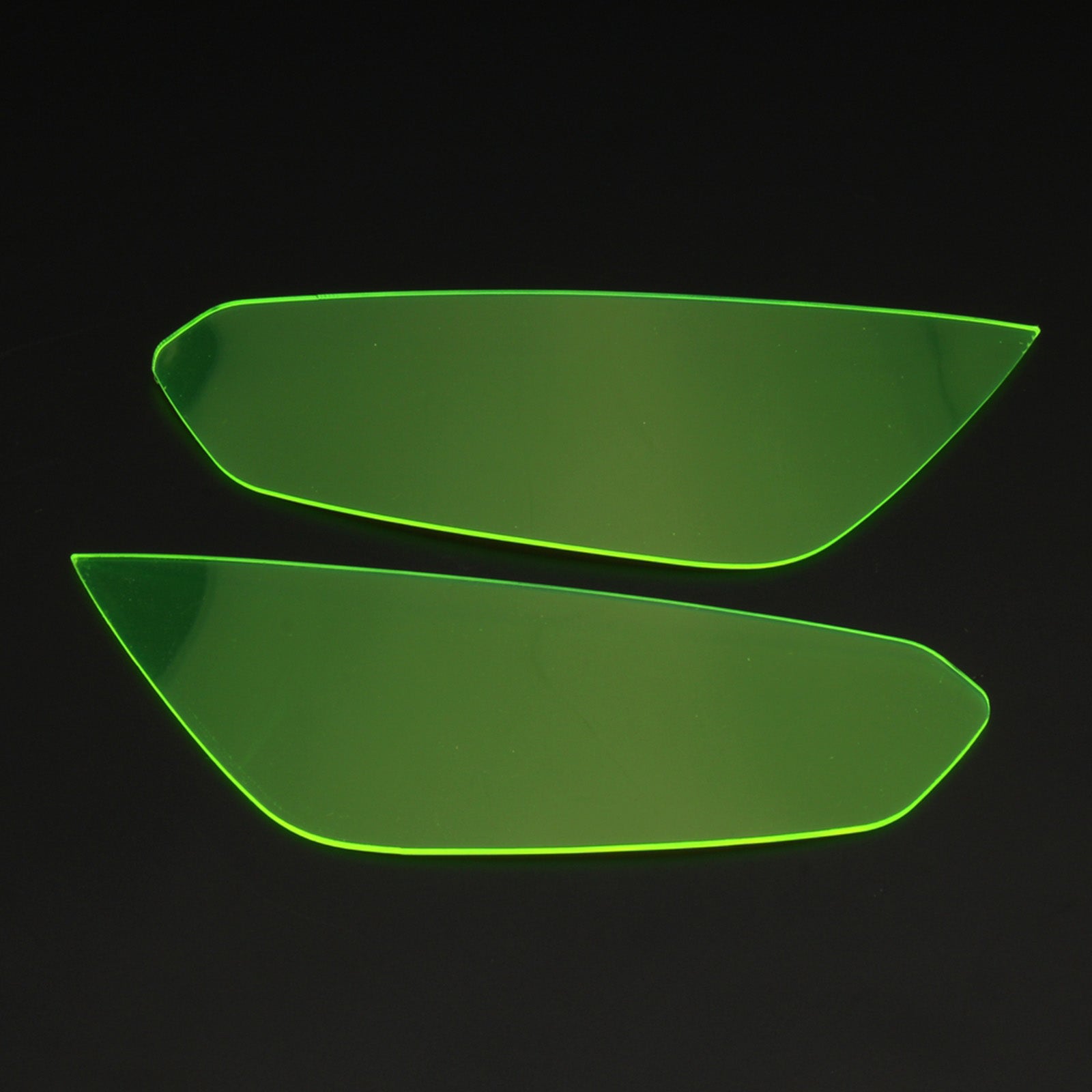 Protector de lente de faro delantero para Kawasaki Z1000 Z1000R 14-21, humo genérico