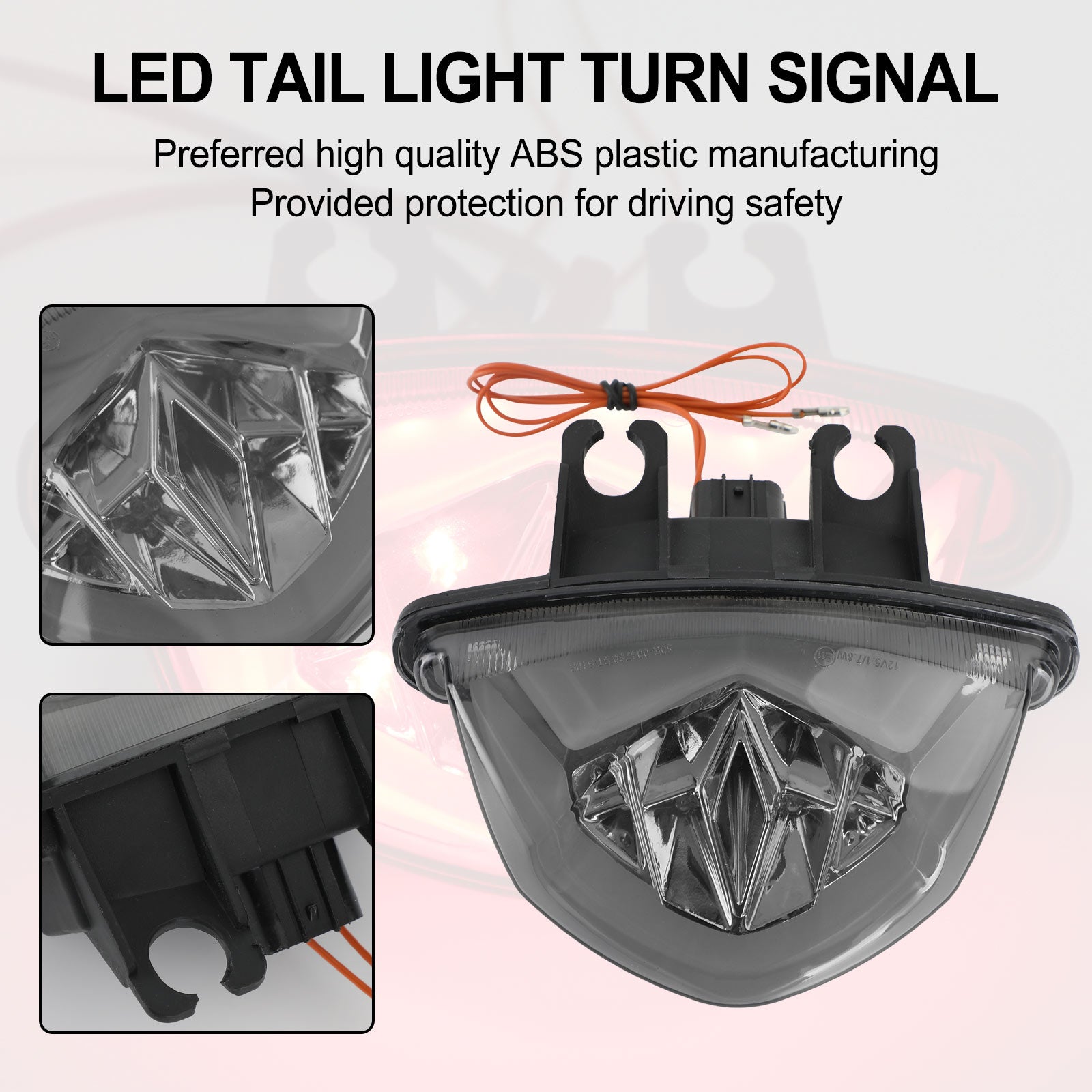 LED-svansljus bländsignal för Suzuki GSXS 1000 F GSX-S 750 Z 2017-2021 Generic