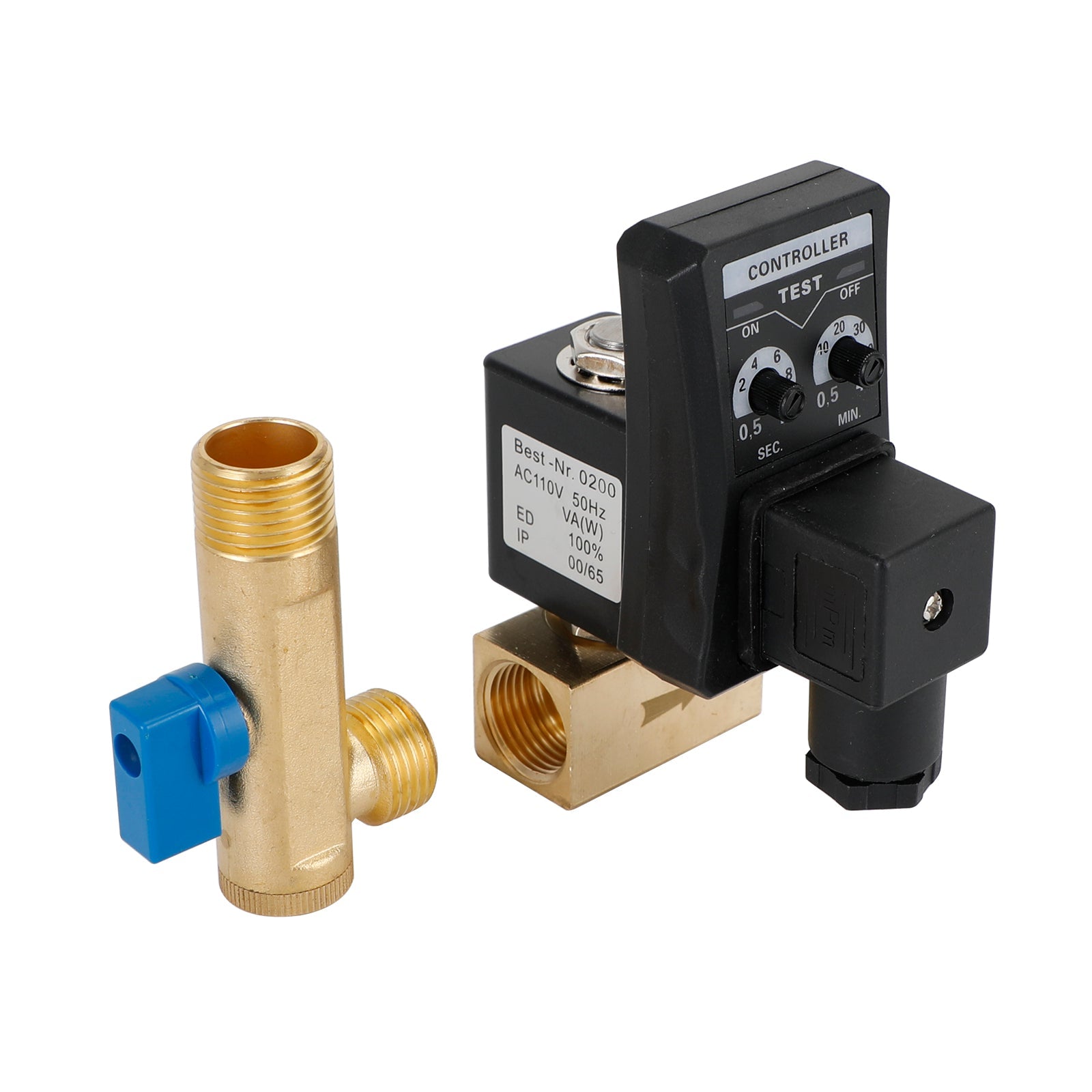 1/2" Vanne de vidange automatique des condensats du compresseur d'air électronique temporisé