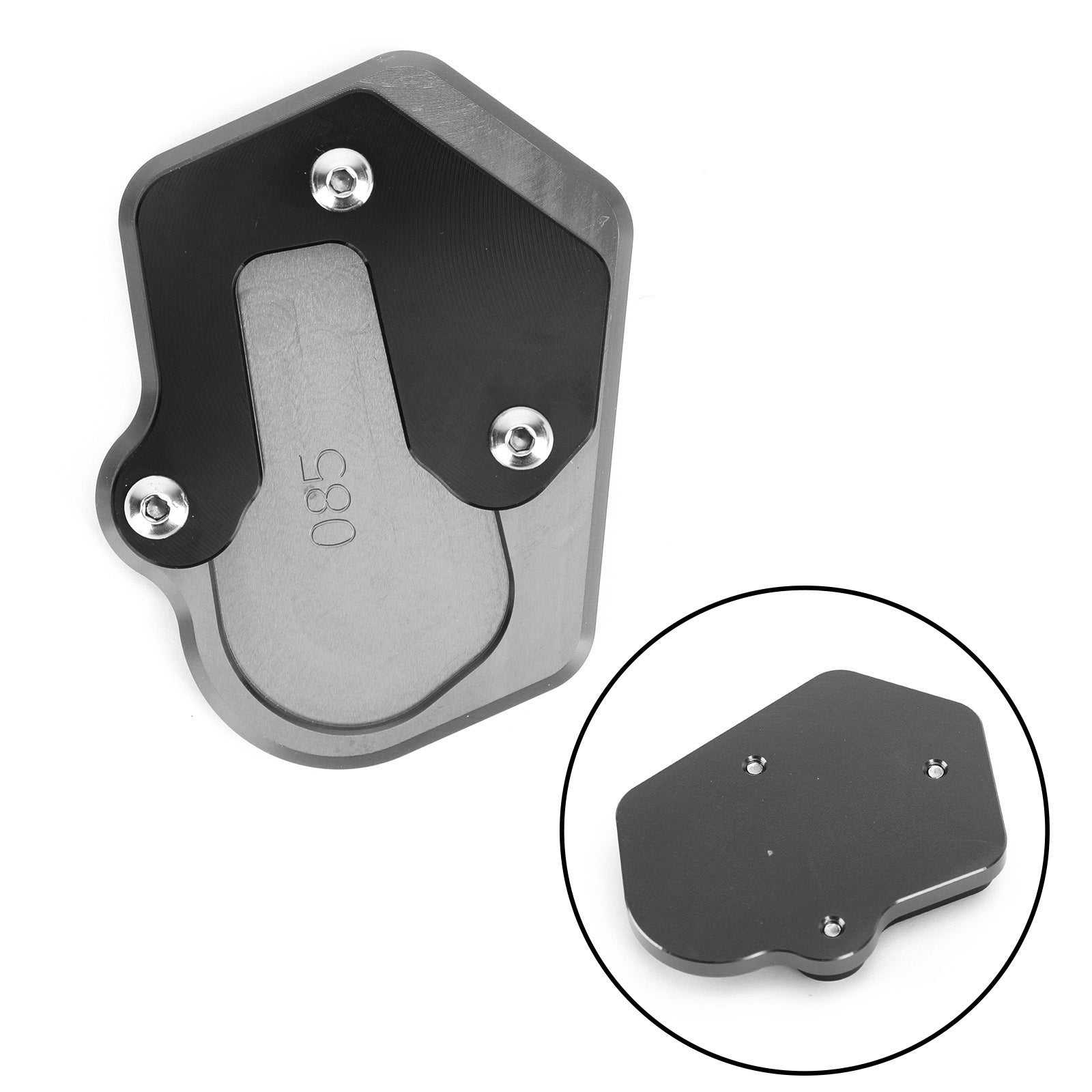 Motorsykkel kickstand forstørrer platepute passform for BMW F900R F900 R 2020 generisk