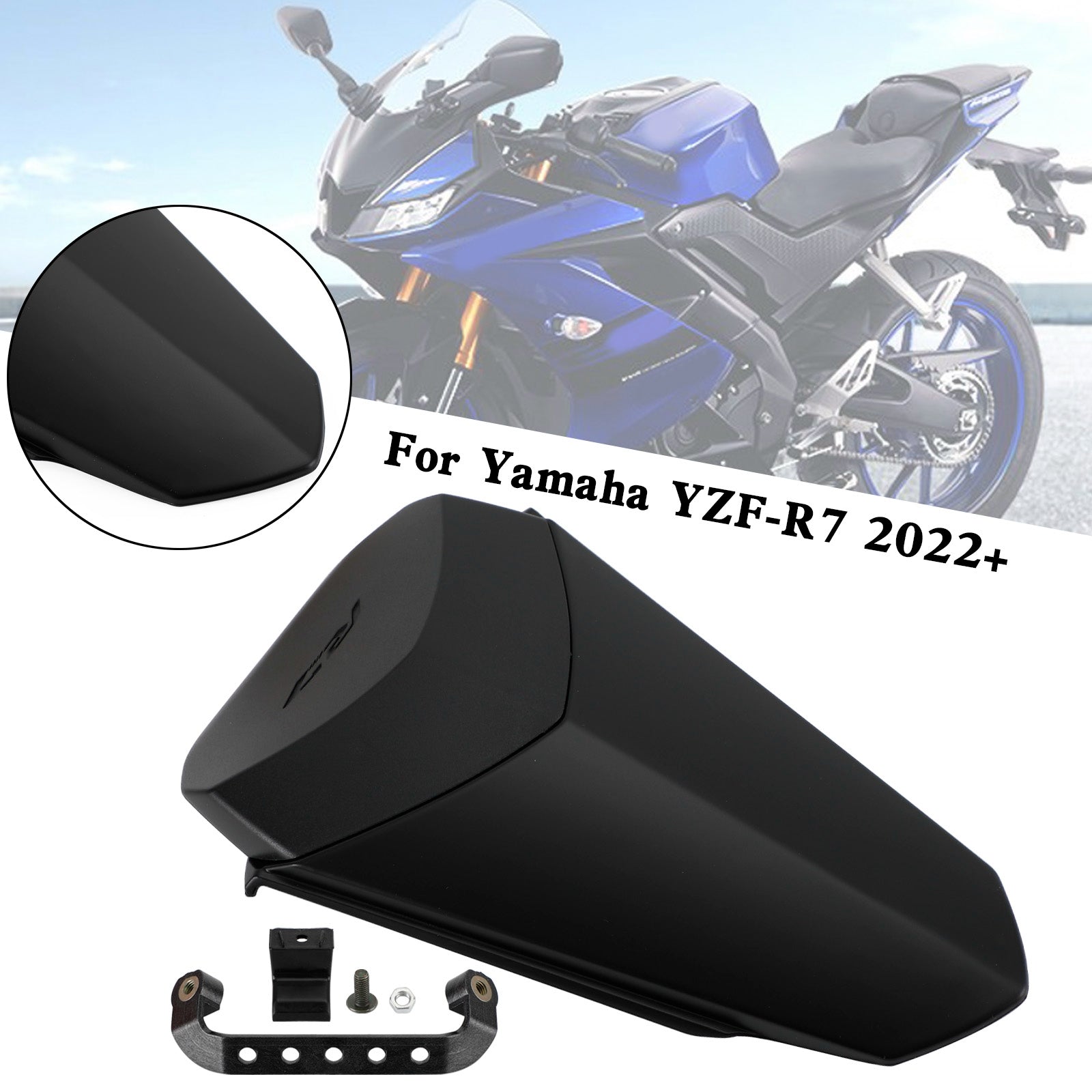 2022-2023 YAMAHA YZF-R7 YZF R7 zadné sedadlo Cover Cover COWL COWL