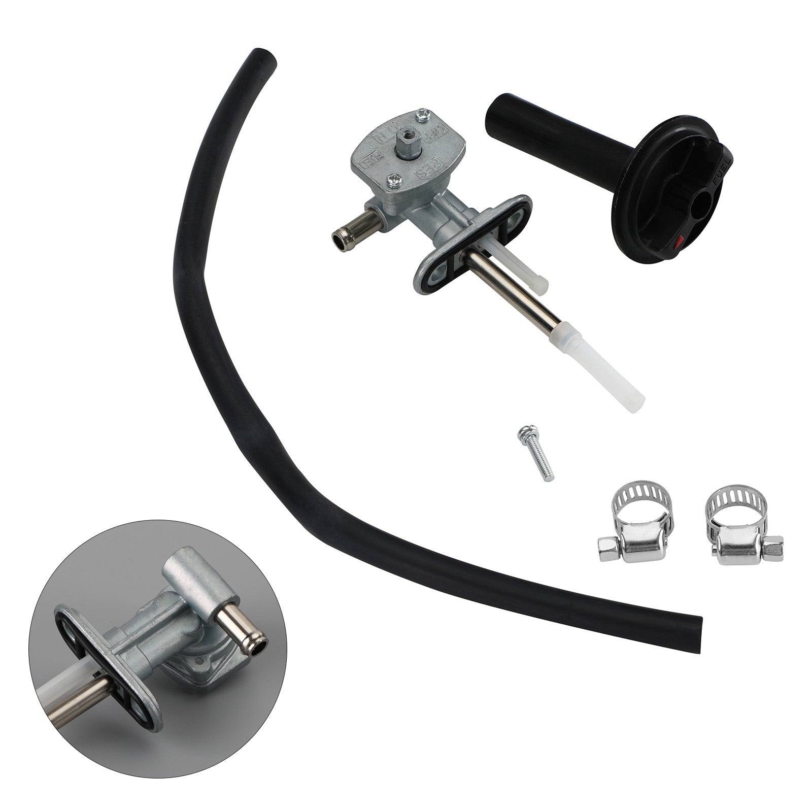 Brandstofklep Petcock & Hendelschroef passend voor Kawasaki Prairie 360 KVF360 2003-2013