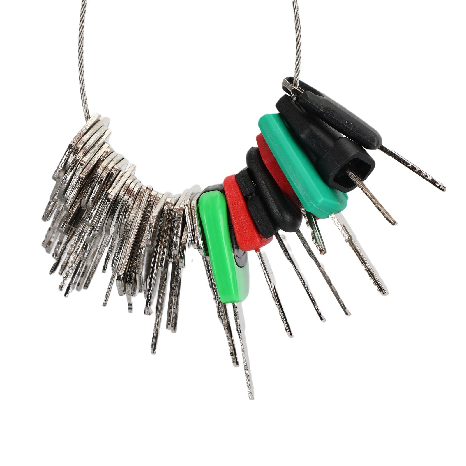 Jeu de clés de contact pour matériel de construction lourd, 35 pièces, pour caisse de chat JD Komatsu