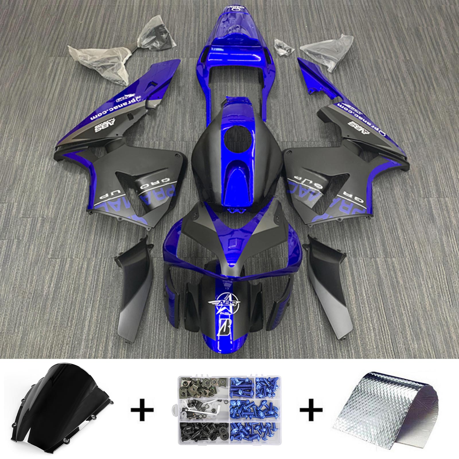 2003-2004 Honda CBR600RR F5 Kit de carénage Kit de carrosserie en plastique Abs