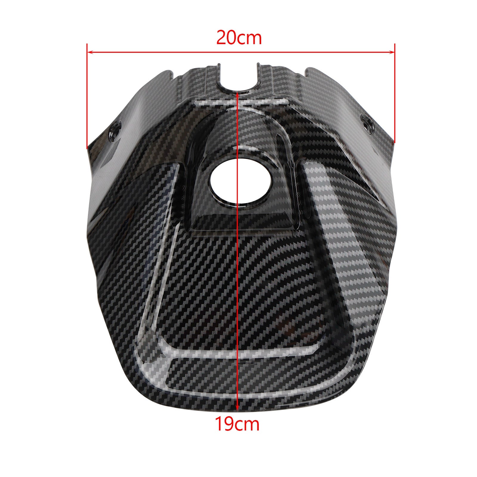 Aprilia RS 660 2020-2022 Carbon fronttankafdekking Contactsleutelkuip