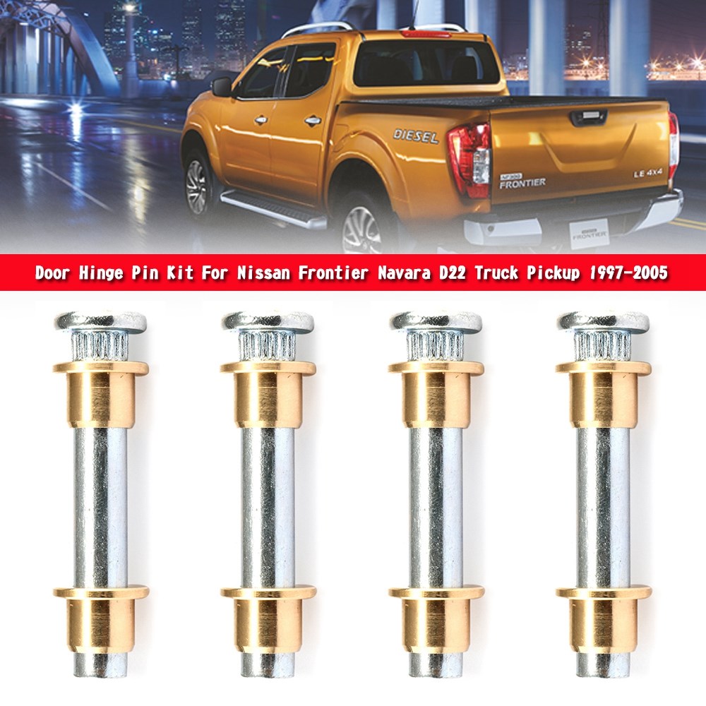 Kit de pasadores de bisagra de puerta para camioneta Nissan Frontier Navara D22 1997-2005