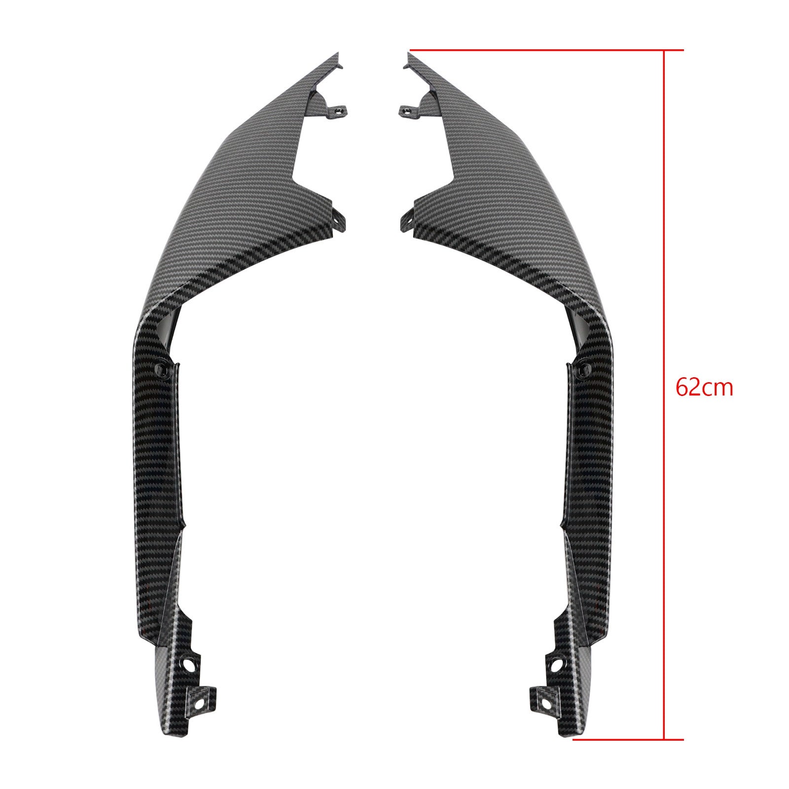 Aprilia Rs 660 2020-2022 CARBON ABS TRAVIDO TAPA TAPA TAPA DE TAÇA TAPA LATERAL
